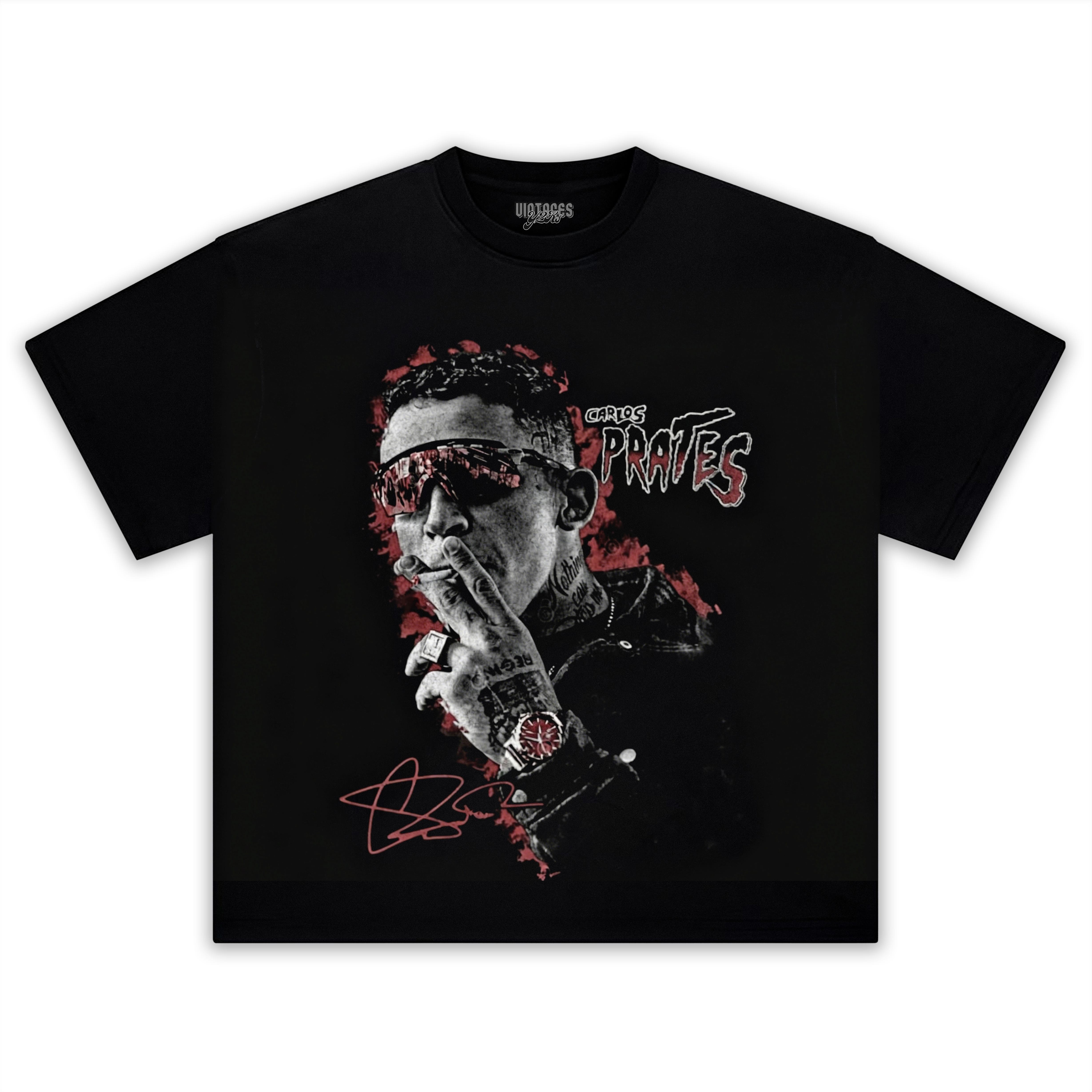 CARLOS PRATES - SMOKE V2 TANK TOP & TEE & LONG SLEEVE & LAYERED LS & HOODIE