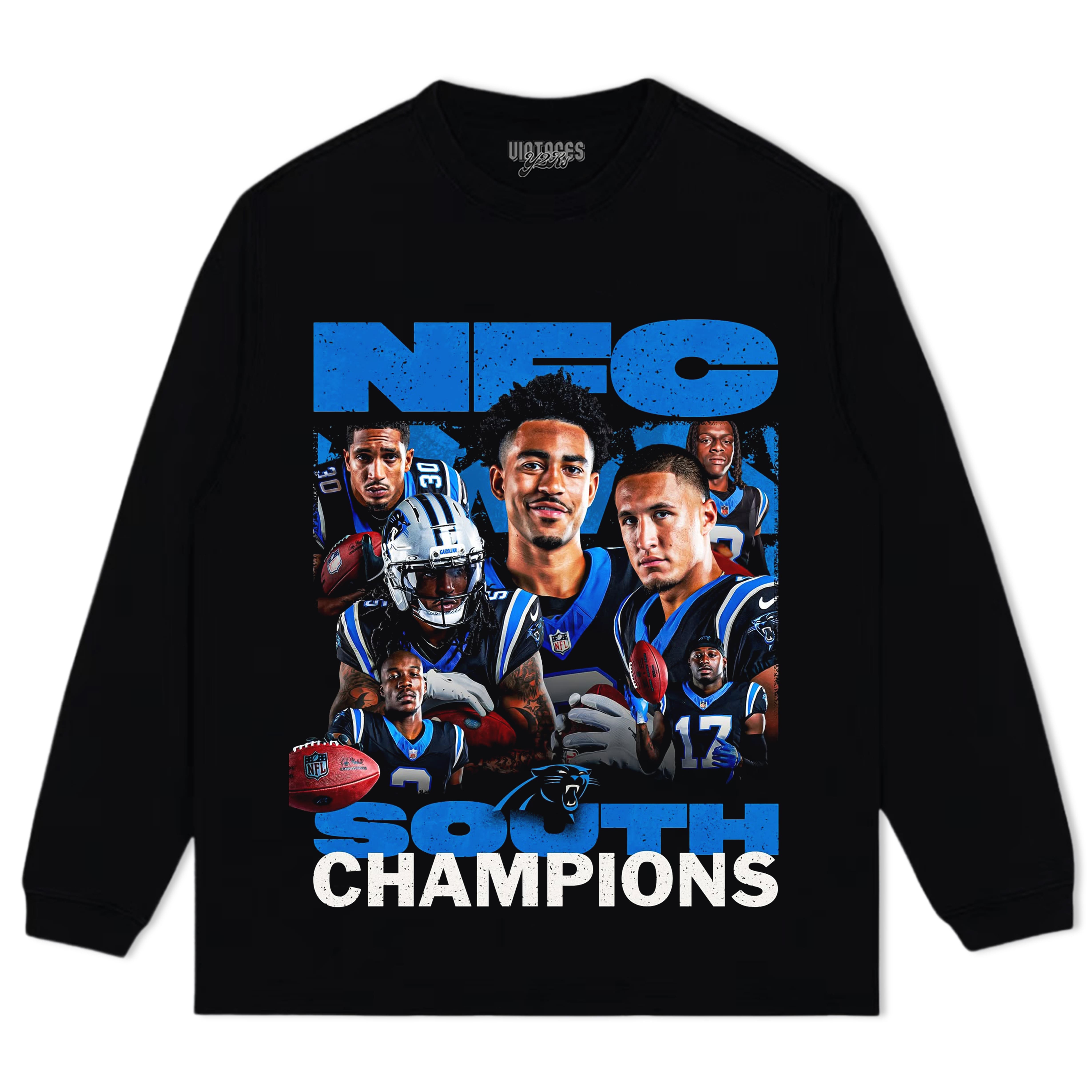 CAROLINA PANTHERS TEE & LS & HOODIE