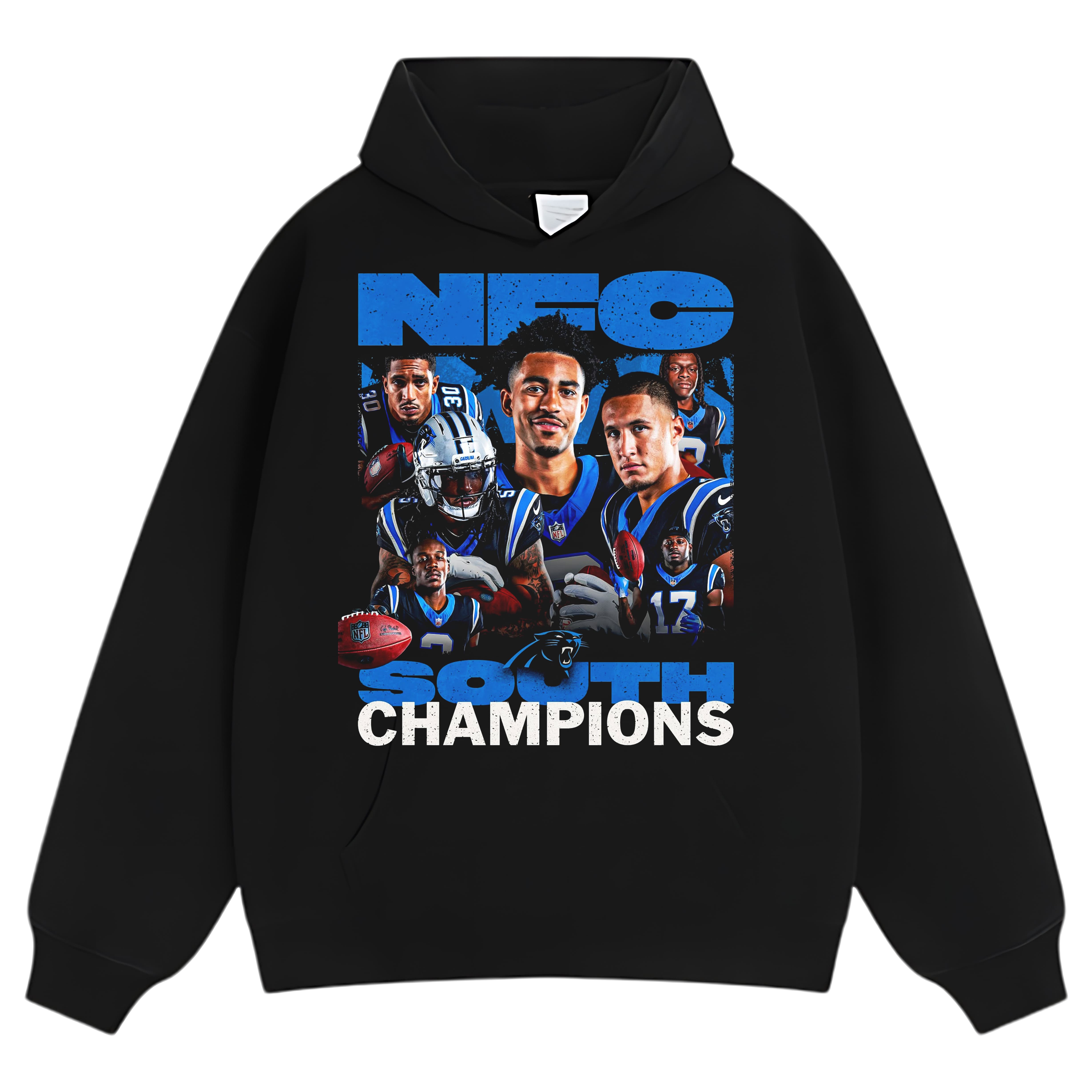 CAROLINA PANTHERS TEE & LS & HOODIE