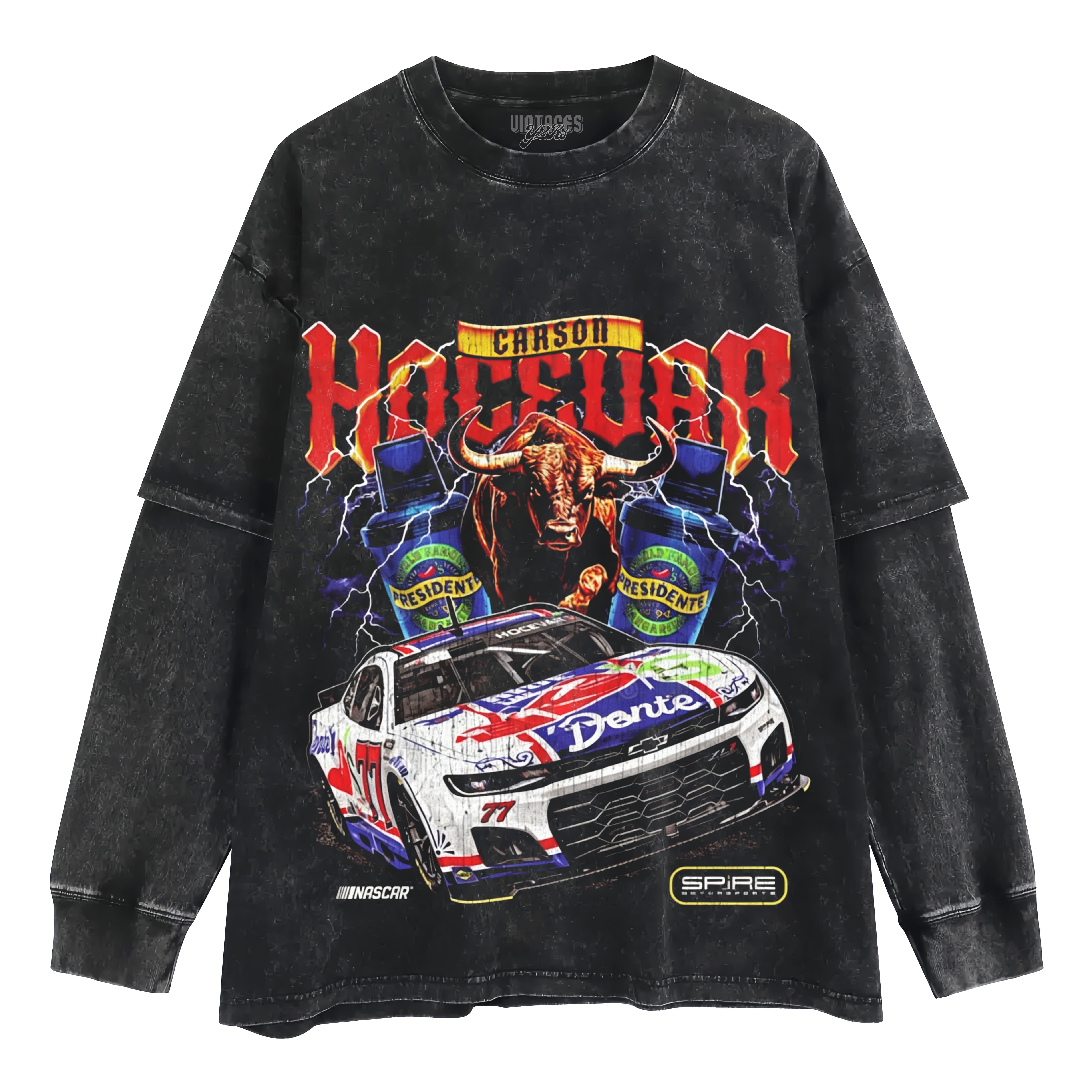 CARSON HOCEVAR E2 CHILI'S CAR TANK TOP & TEE & LONG SLEEVE & LAYERED LS & HOODIE