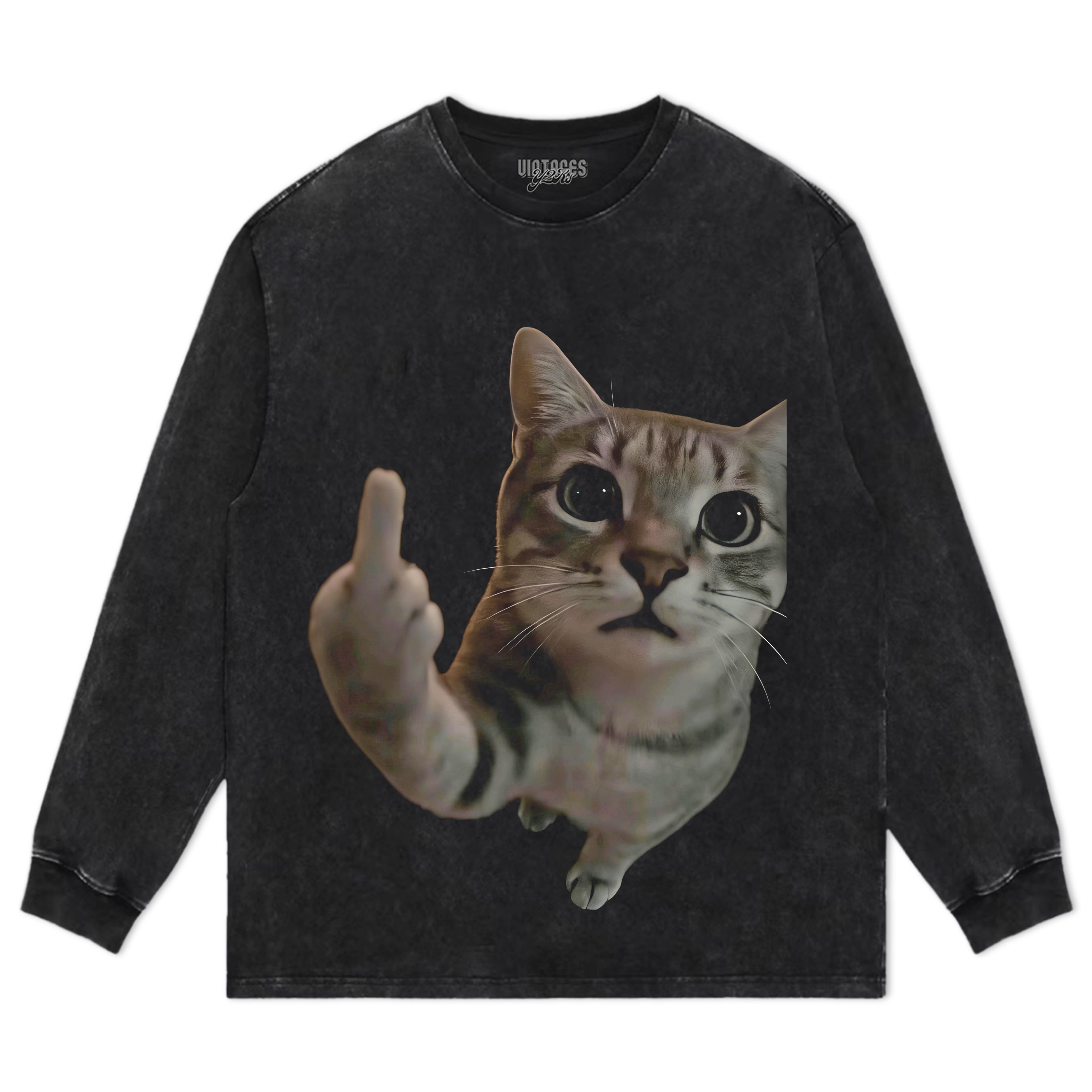 CAT MEMES FUNNY TEE & LS & HOODIE