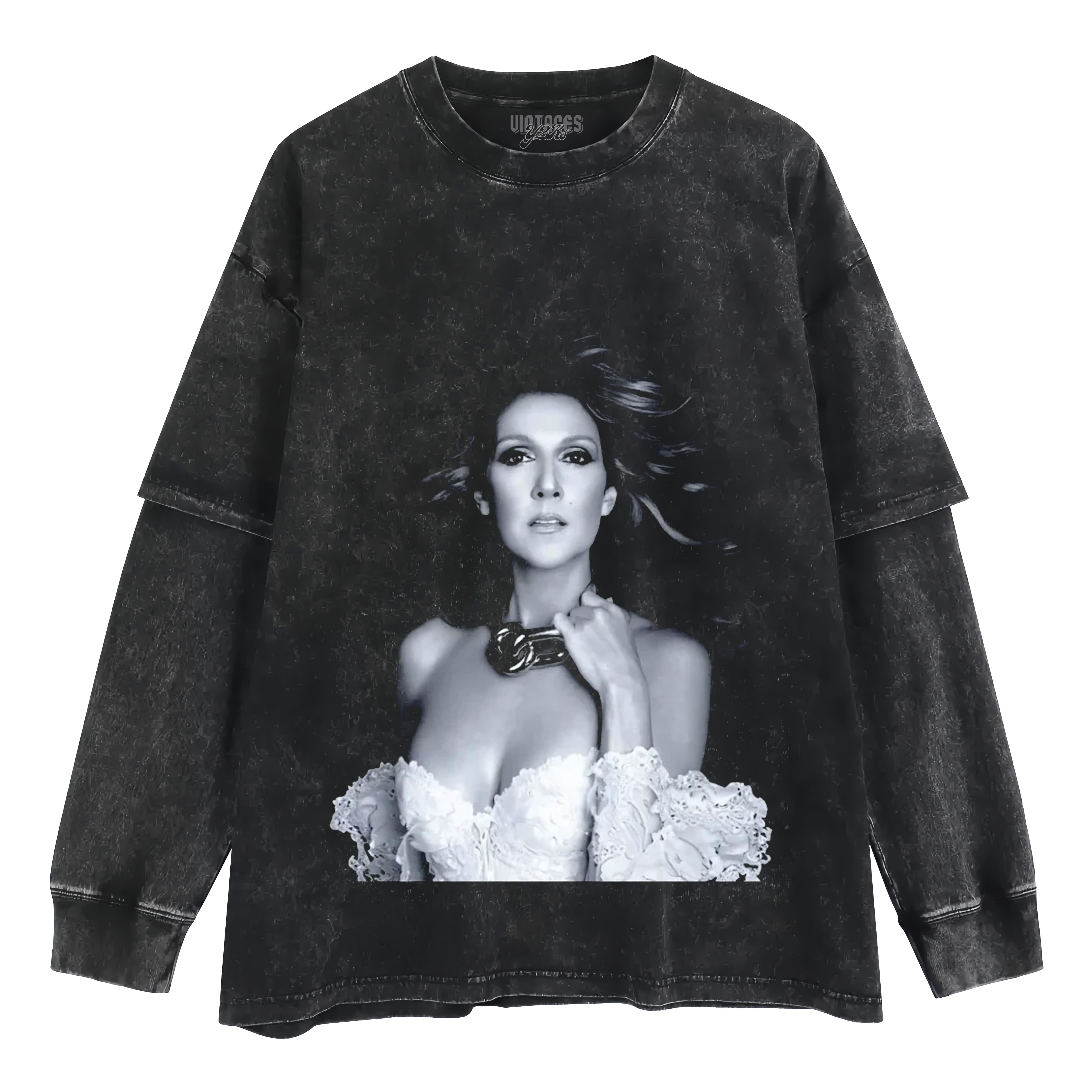 CELINE DION TANK TOP & TEE & LONG SLEEVE & LAYERED LS & HOODIE