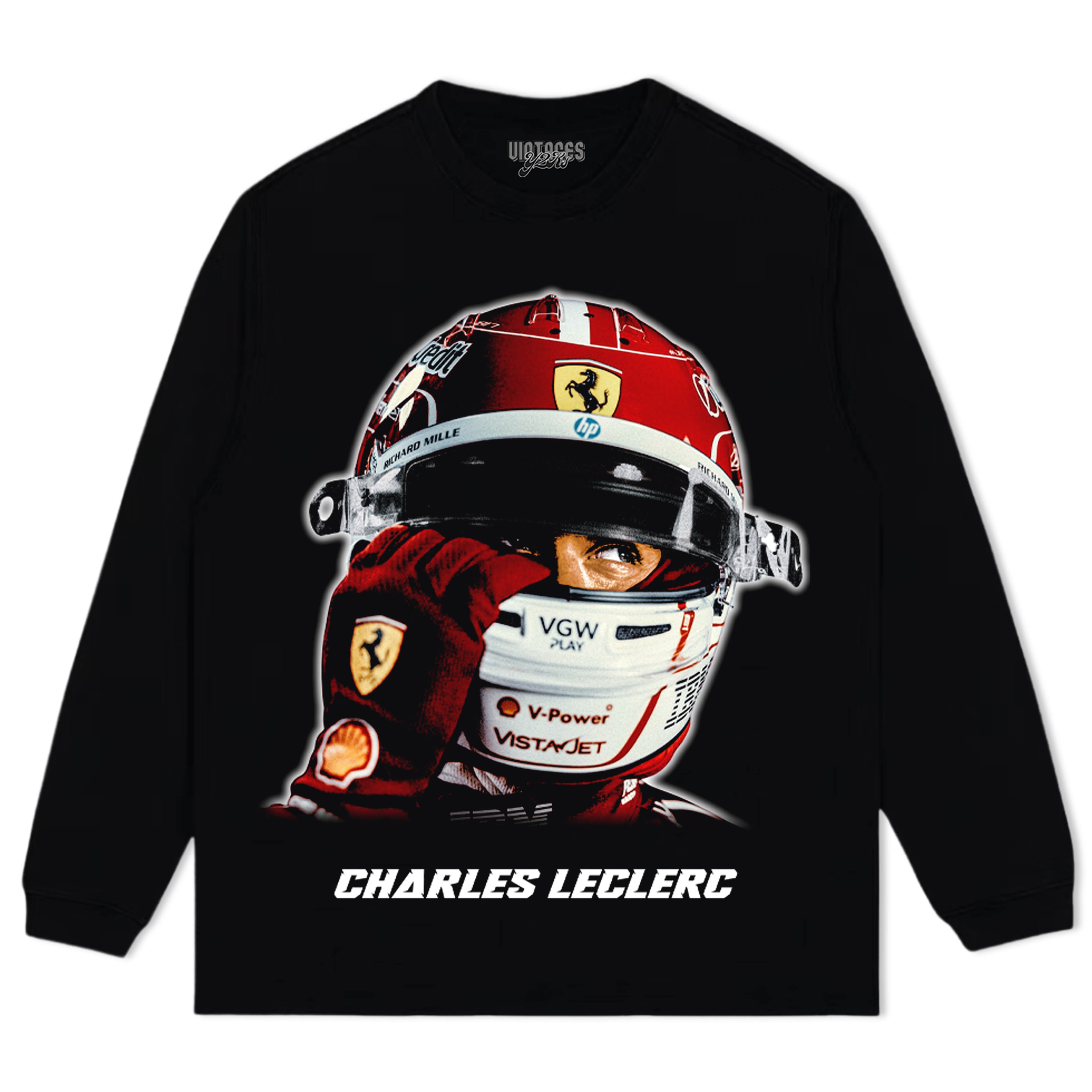 CHARLES LECLERC LOCKED IN TEE & LS & HOODIE