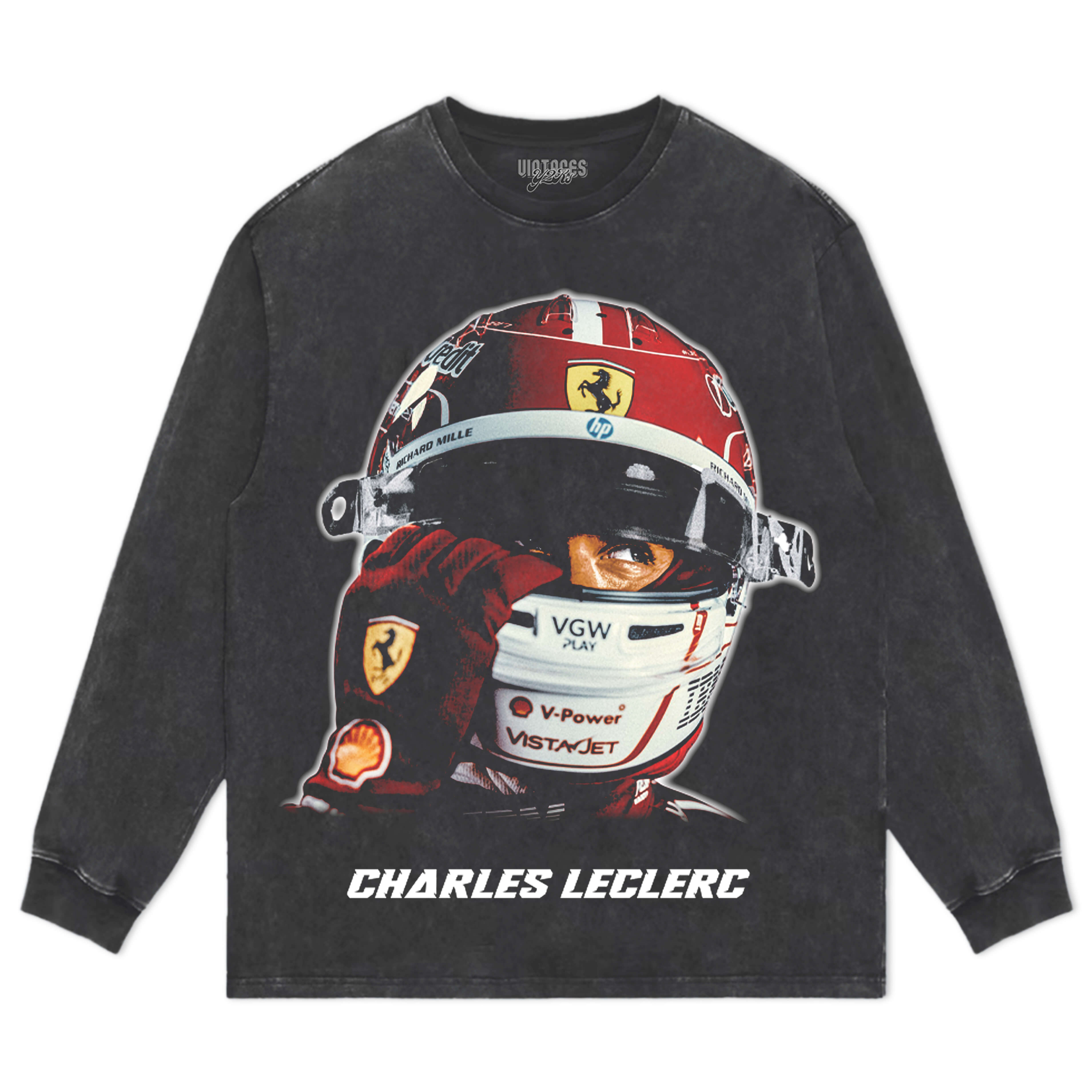 CHARLES LECLERC LOCKED IN TEE & LS & HOODIE