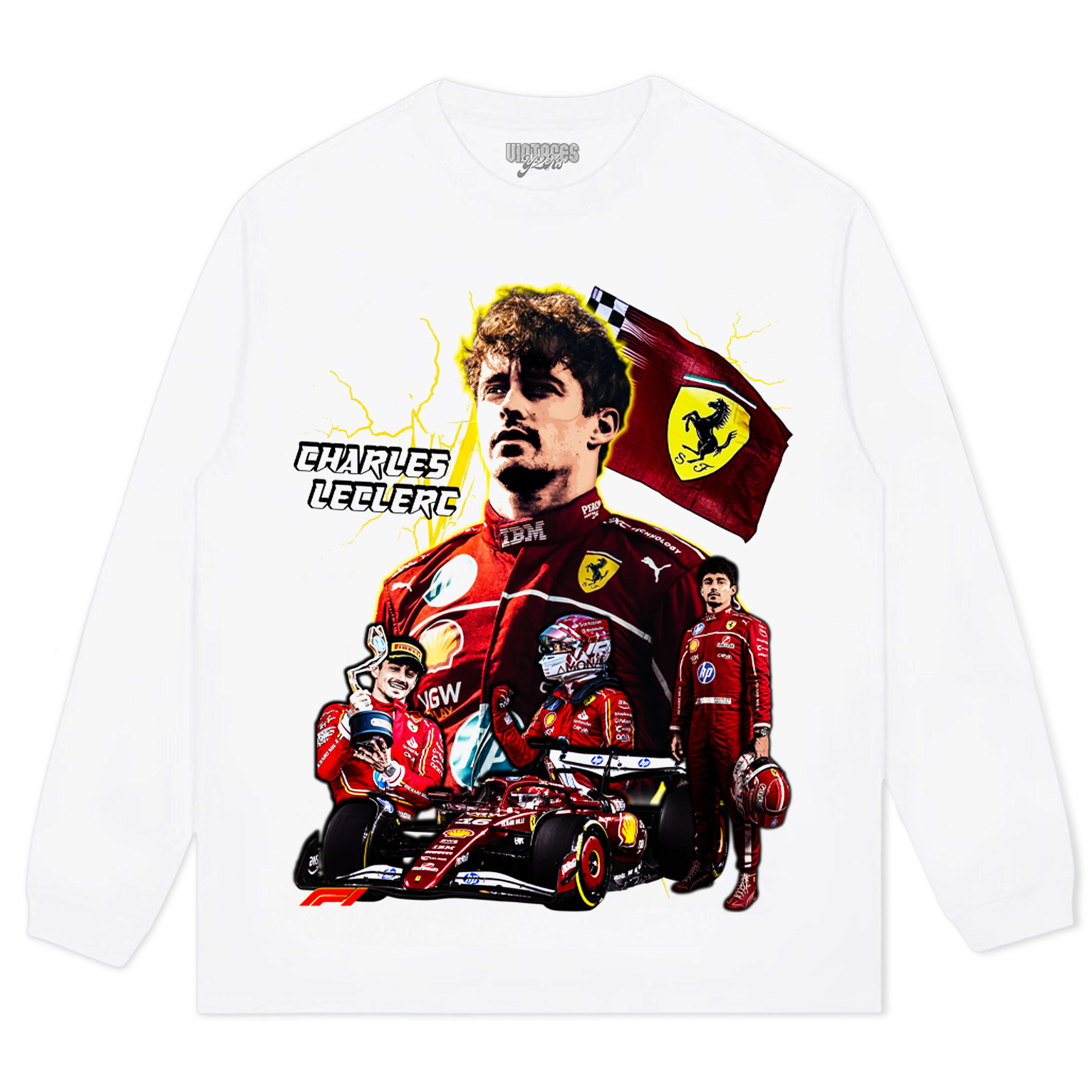 CHARLES LECLERC TEE & LS & HOODIE