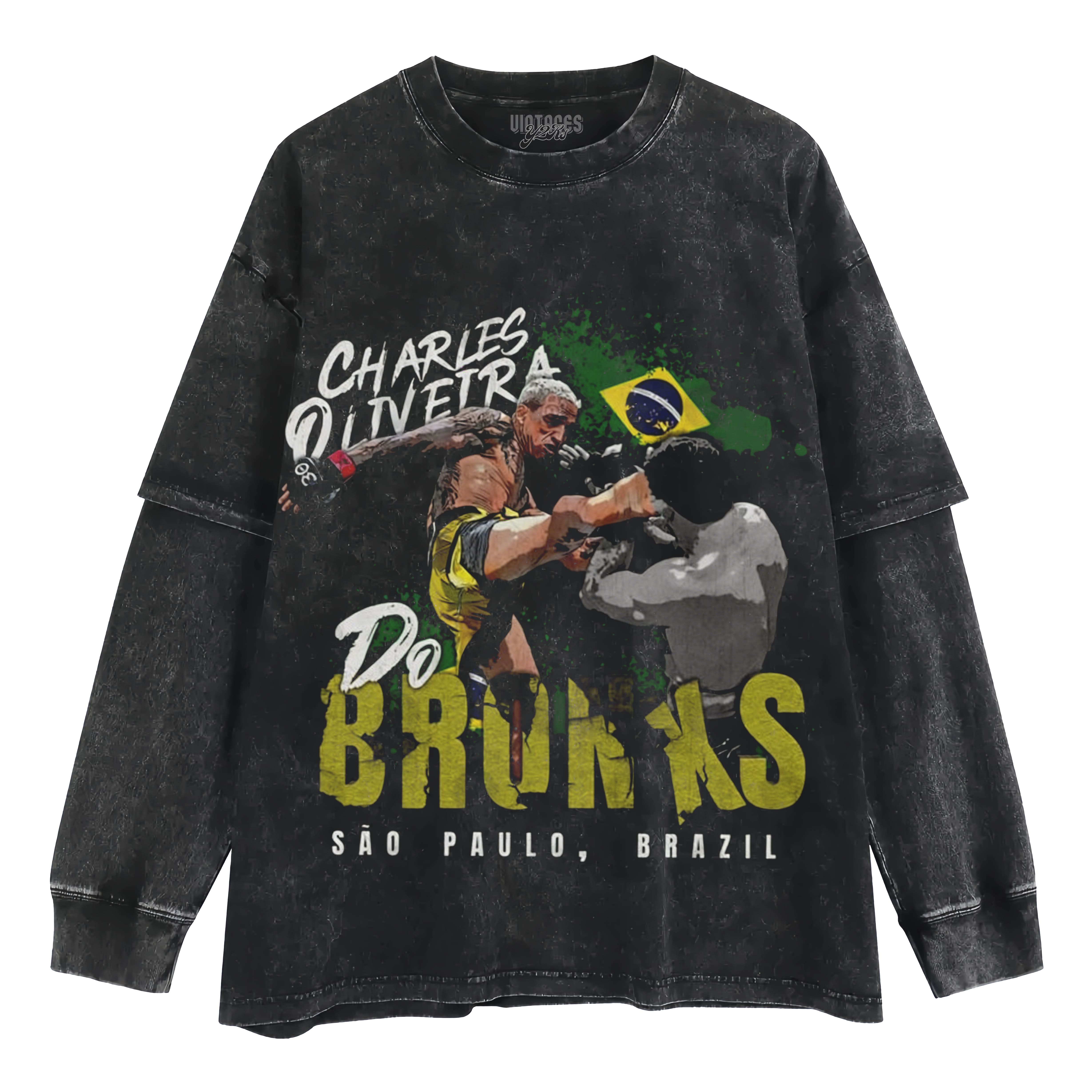 CHARLES OLIVEIRA DO BRONXS BRAZIL LAYERED LONG SLEEVE