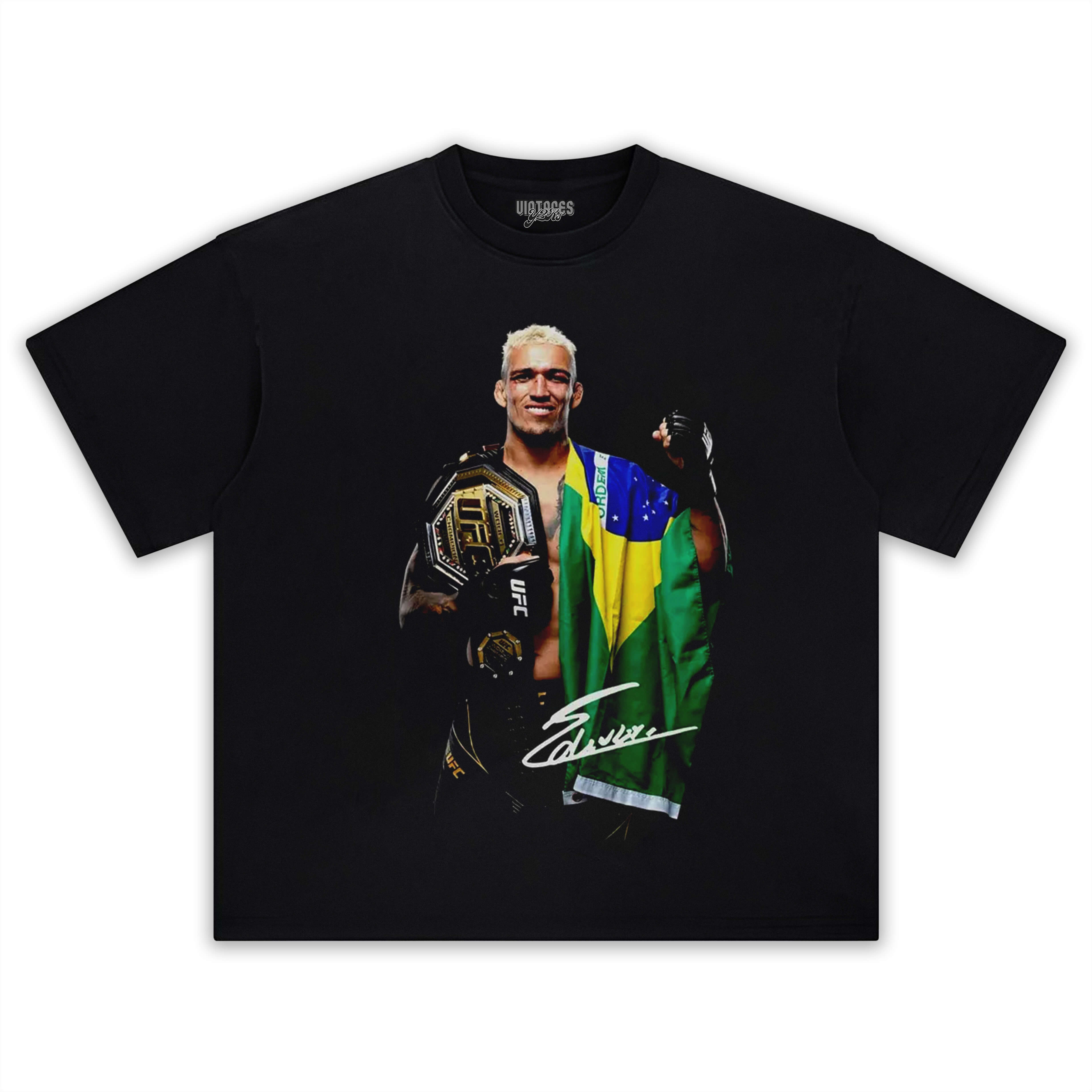 CHARLES OLIVEIRA V8 TEE & LS & HOODIE
