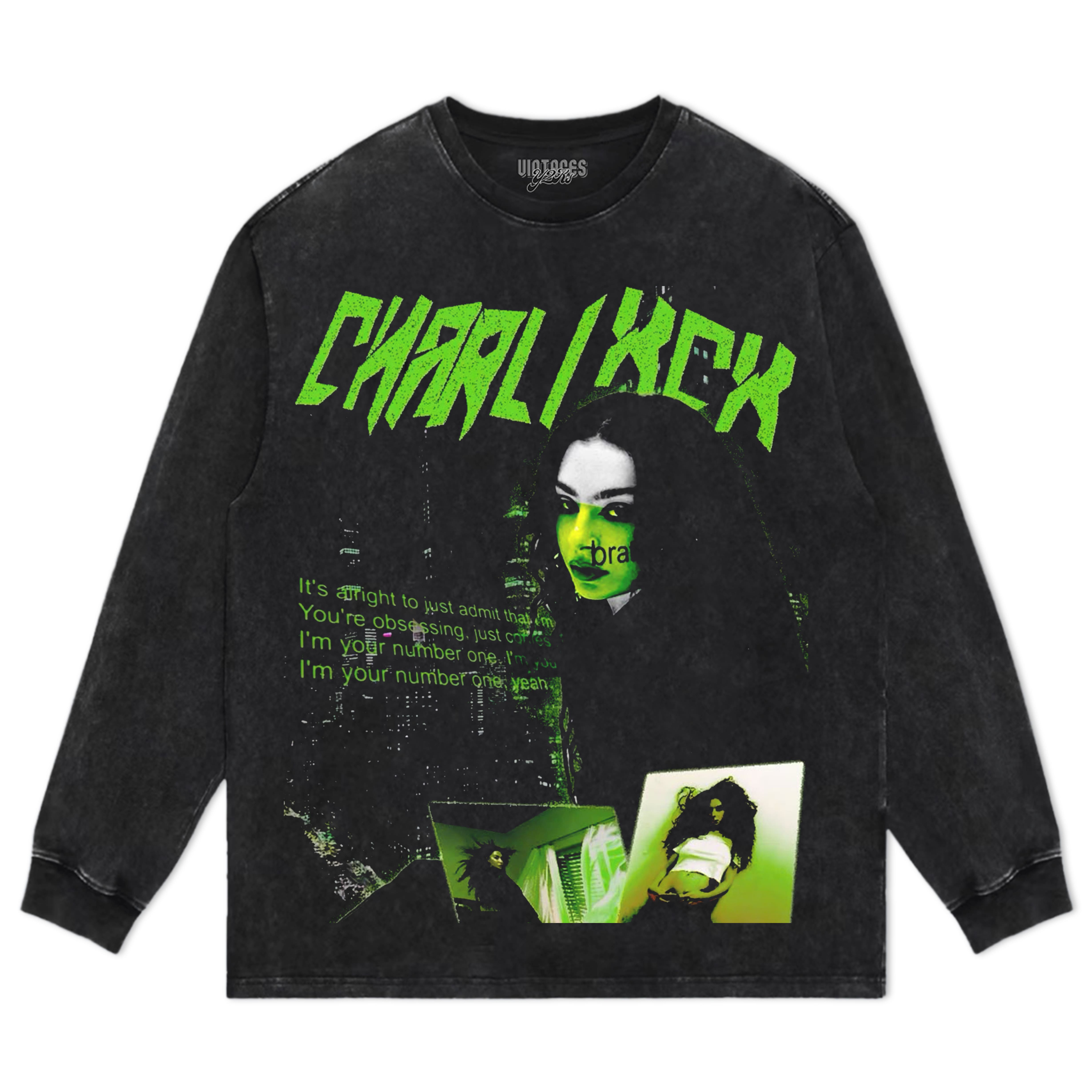 CHARLI XCX - BRAT TEE & LS & HOODIE