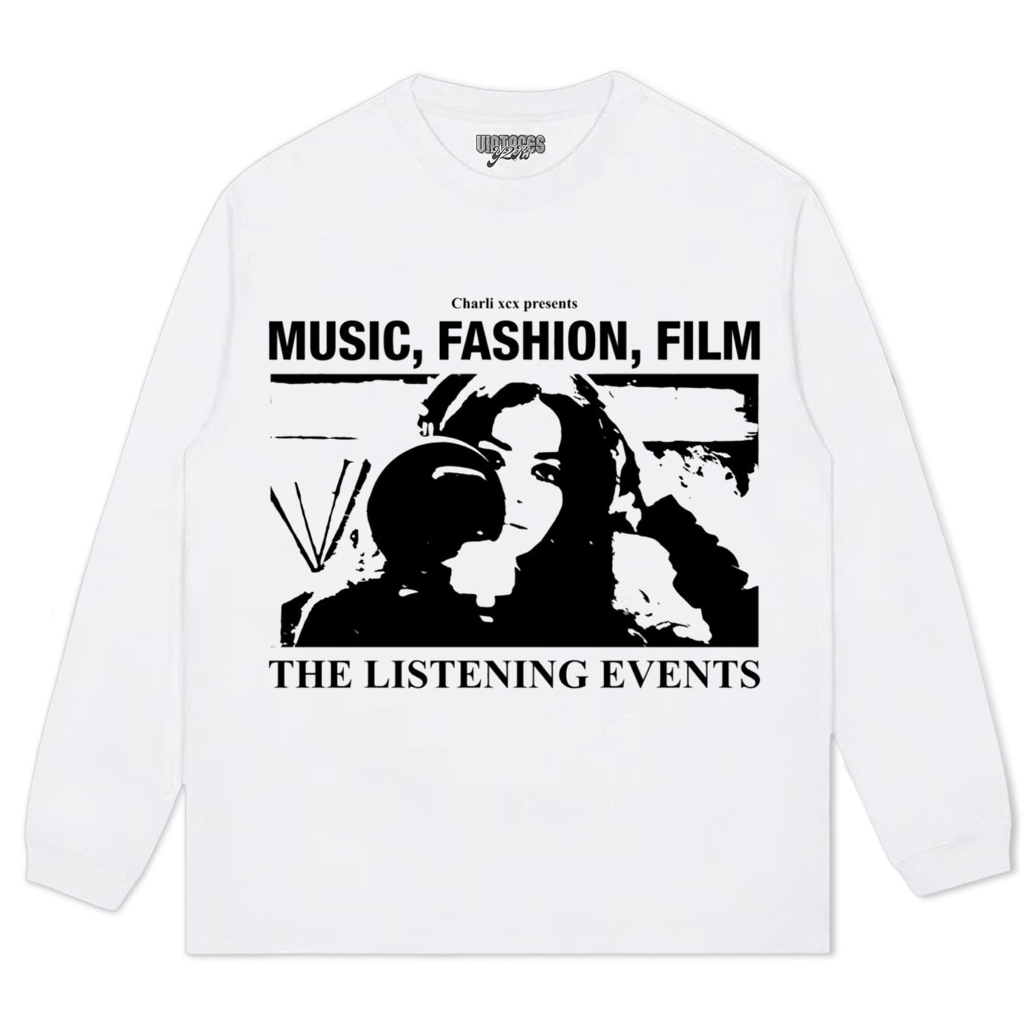 CHARLI XCX MUSIC V2 TEE & LONG SLEEVE
