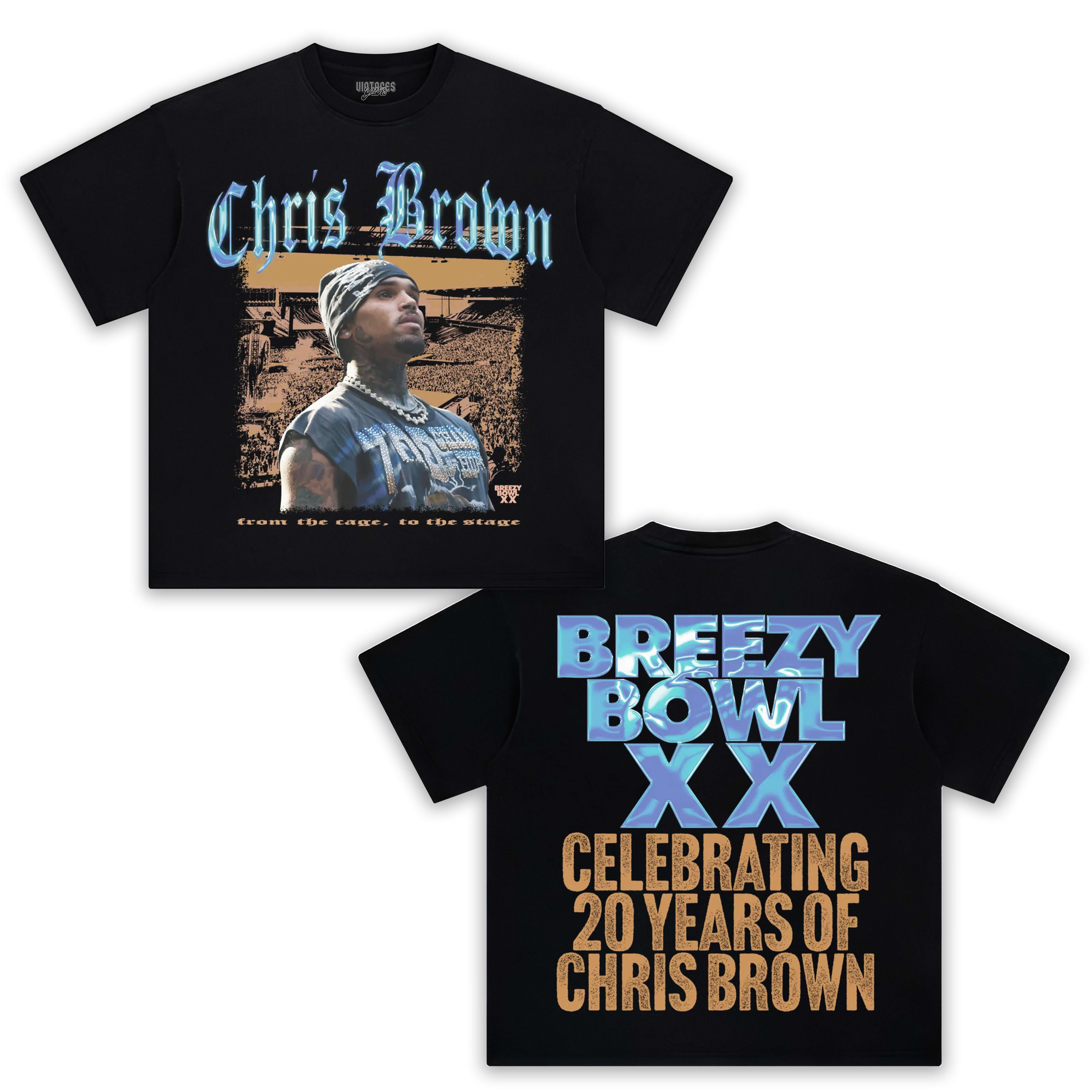CHRIS BROWN C5 TEE