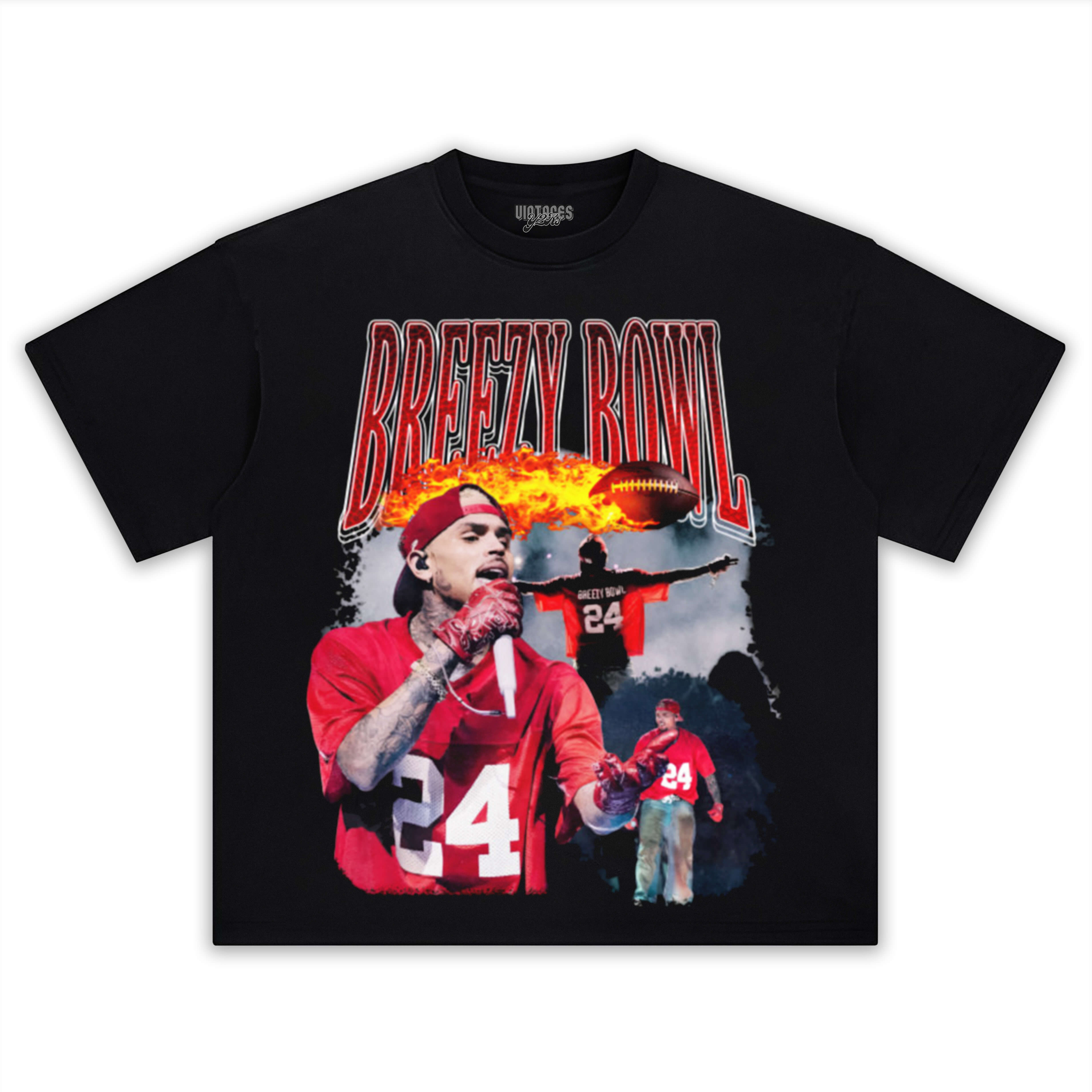 CHRIS BROWN VINTAGE V2 TEE & LS & HOODIE