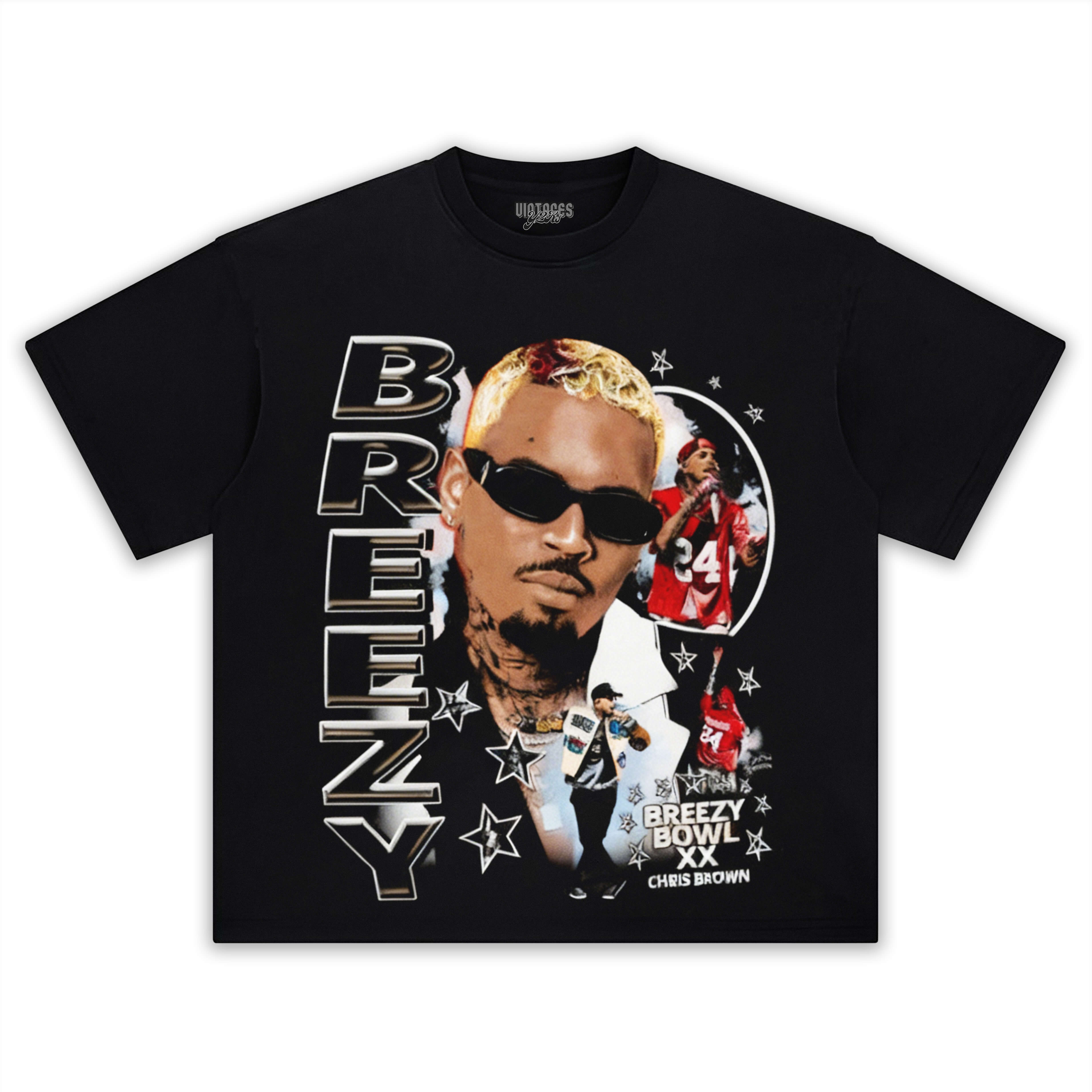 CHRIS BROWN & BREEZY V3 TEE & LS & HOODIE