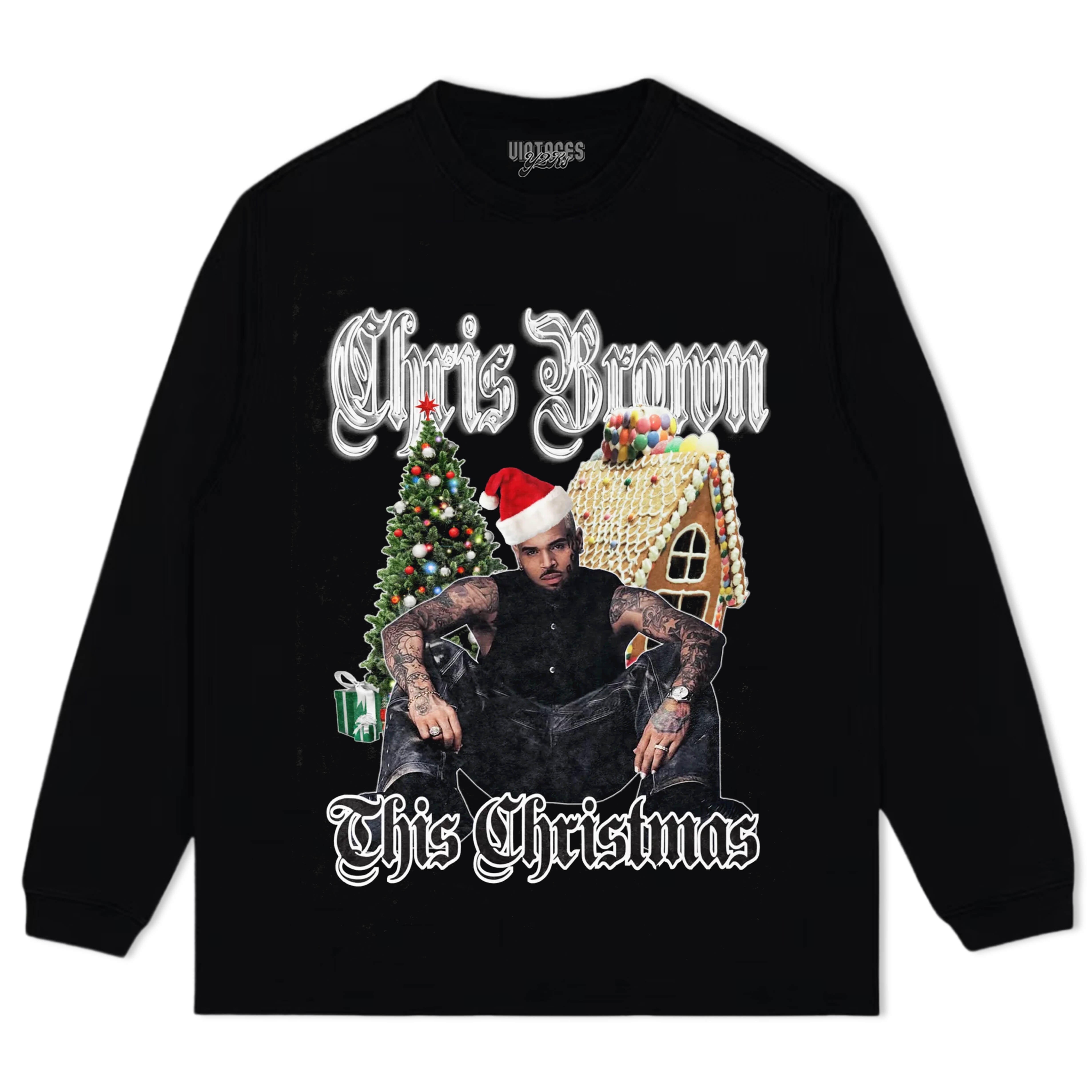 CHRIS BROWN & CHRISTMAS SPECIAL EDITION V3 TEE & LS & HOODIE