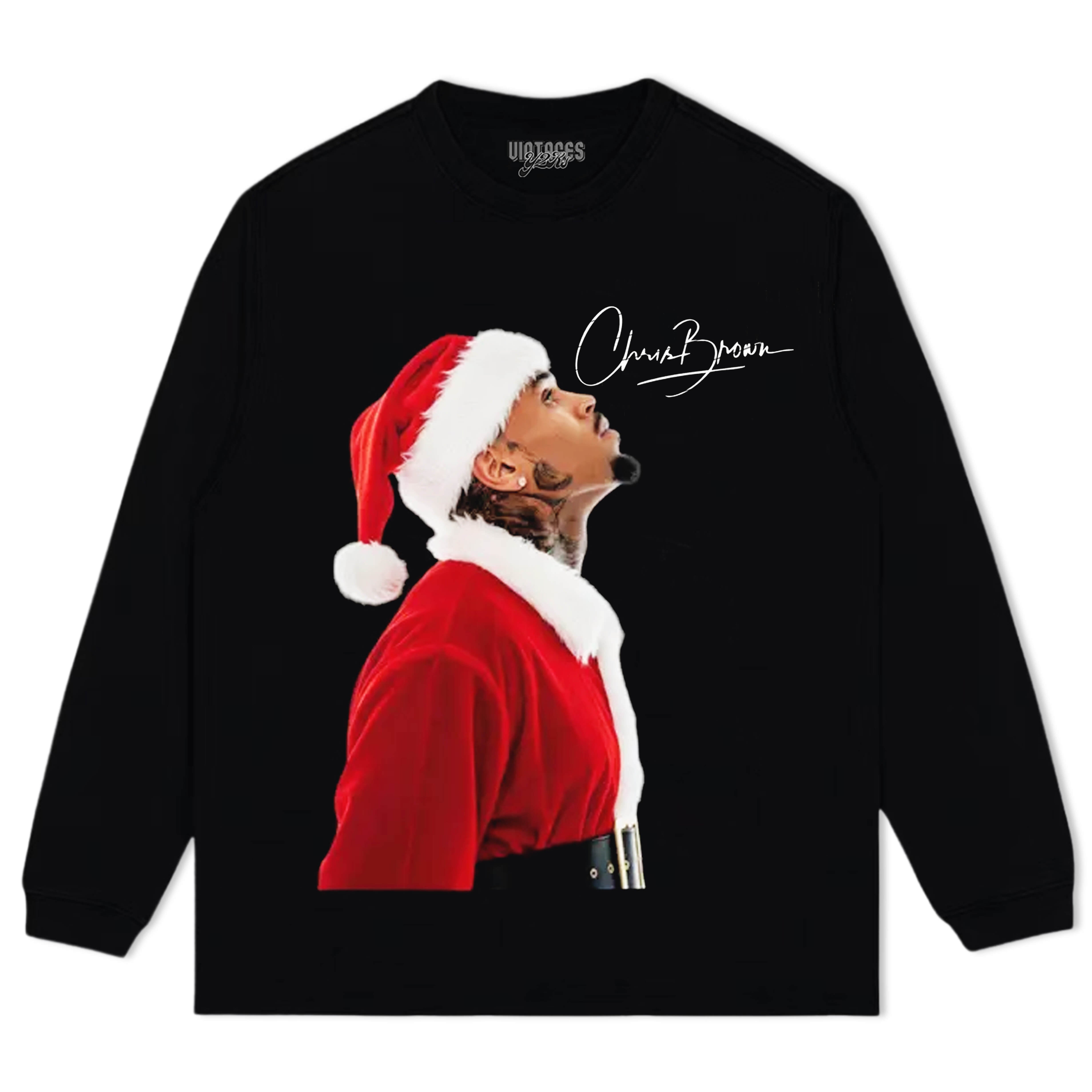 CHRIS BROWN & CHRISTMAS SPECIAL EDITION V4 TEE & LS & HOODIE