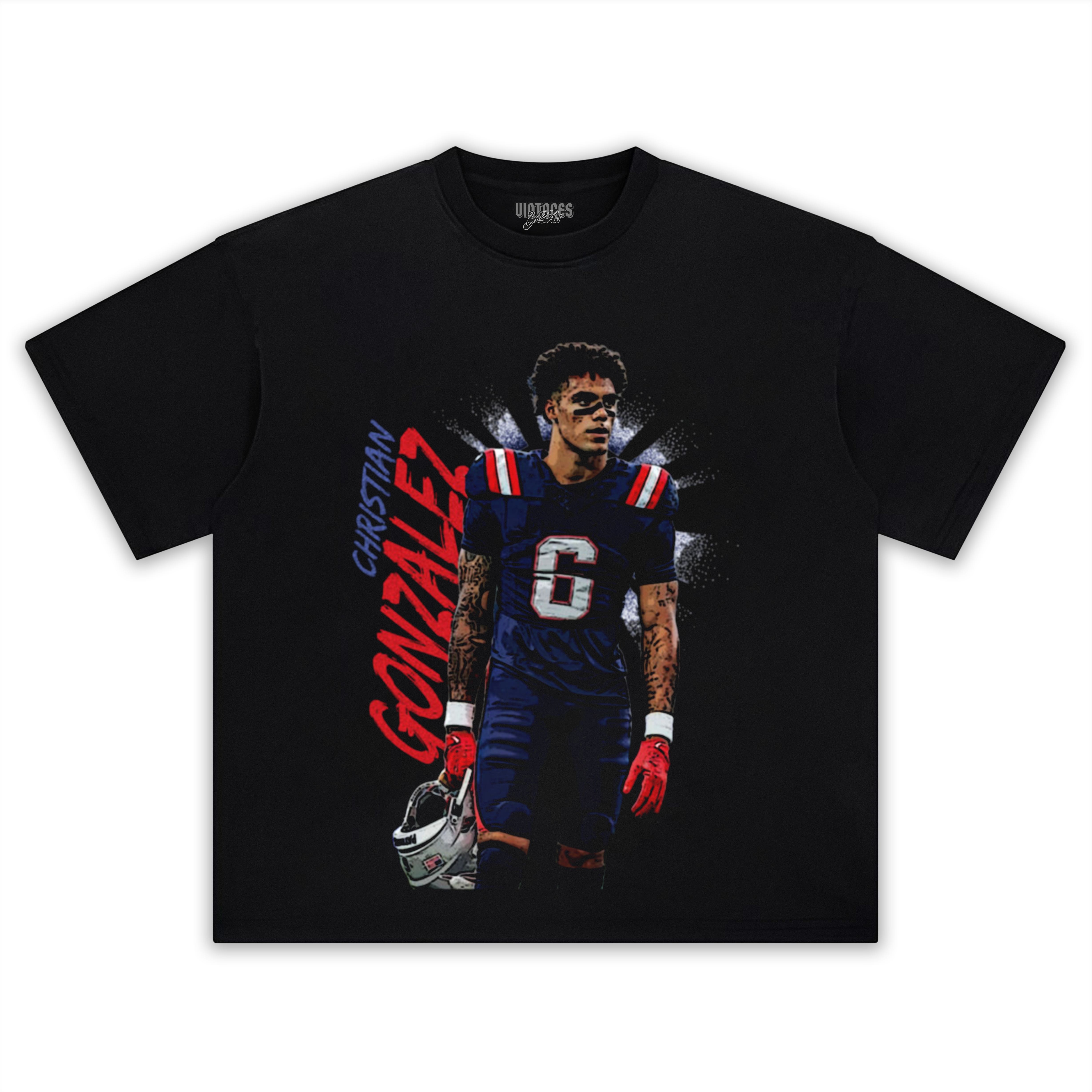 CHRISTIAN GONZALEZ TEE & LS & HOODIE