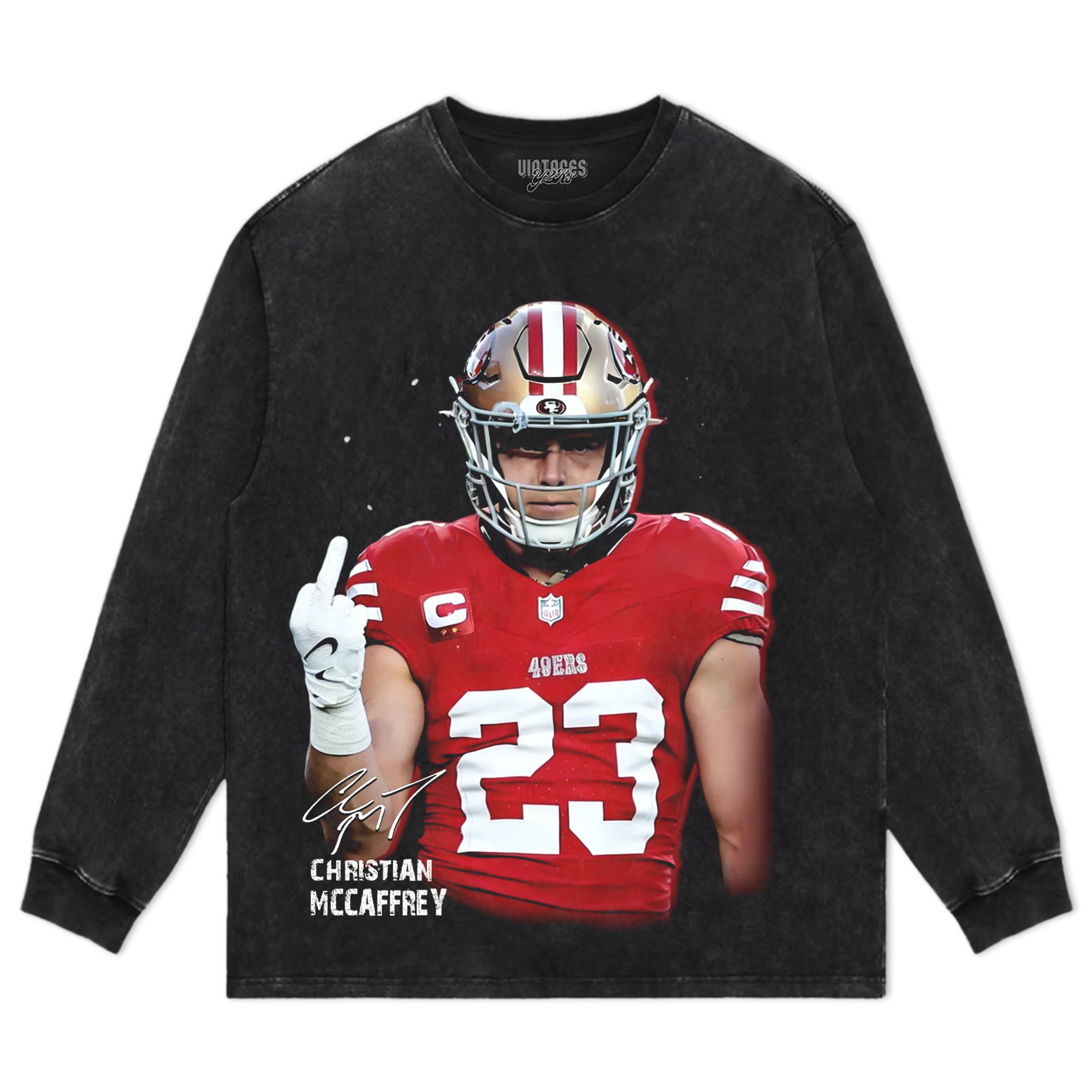 CHRISTIAN MCCAFFREY TEE & LS & HOODIE