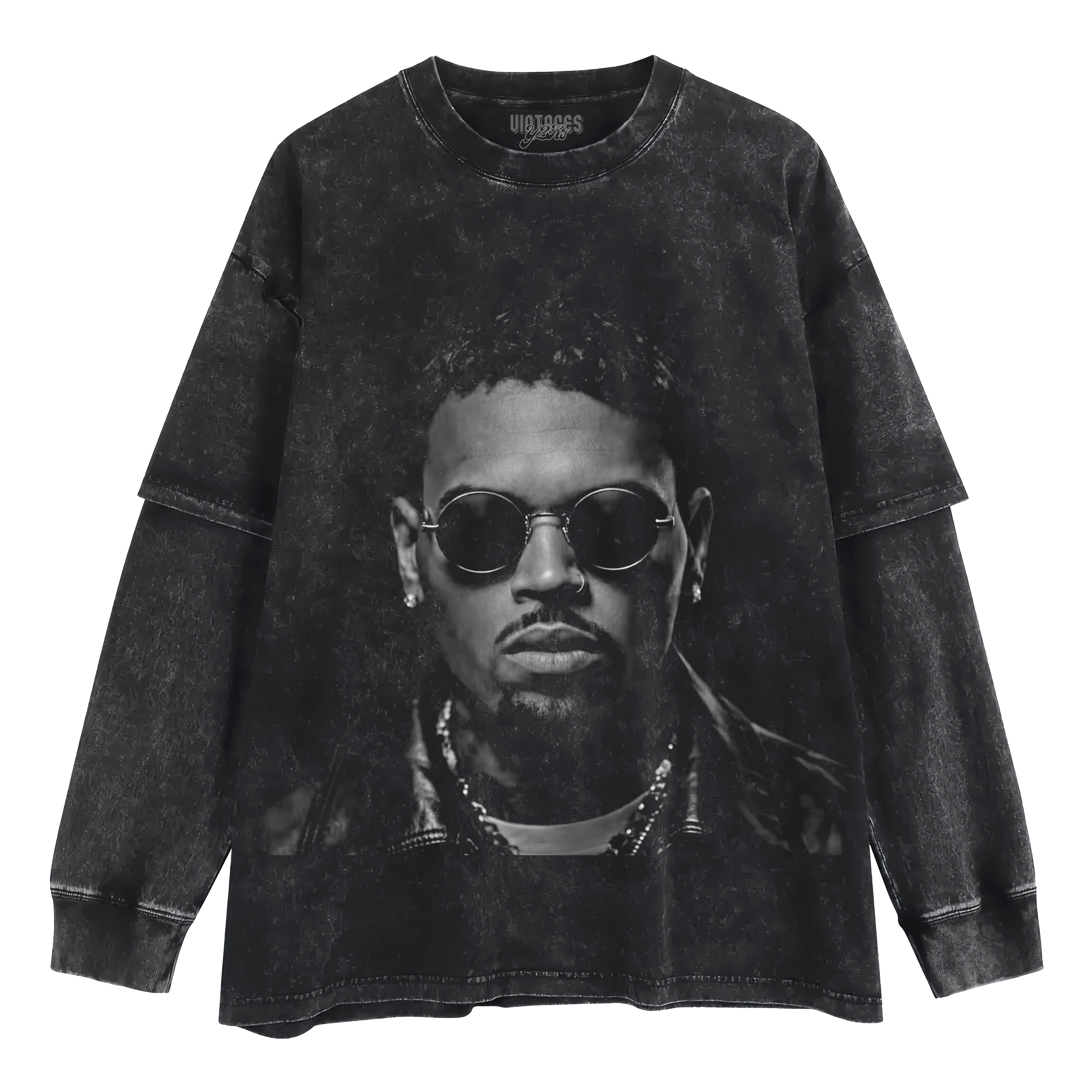 CHRIS BROWN 2026 AND SO IT BEGINS LAYERED LONG SLEEVE