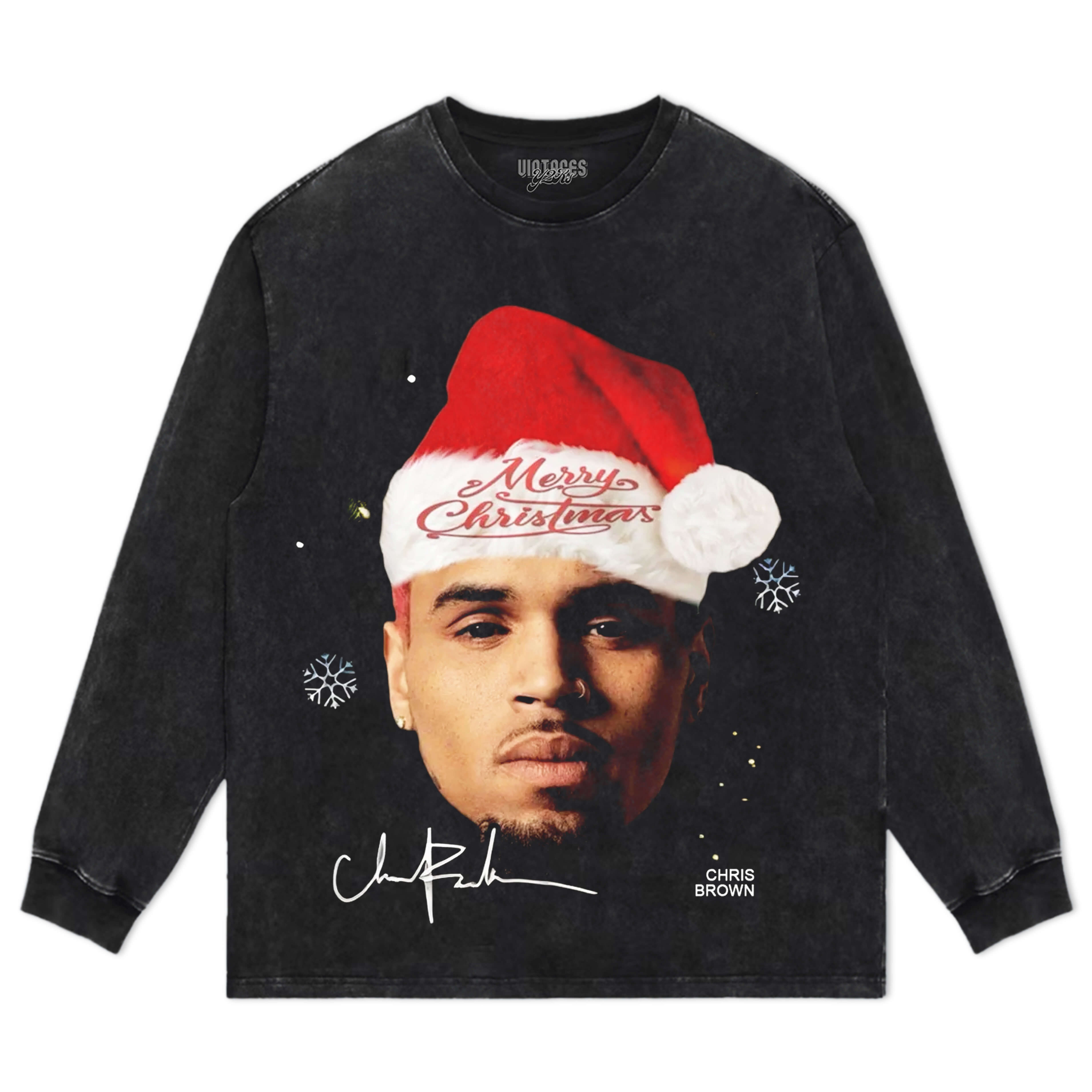 CHRIS BROWN & CHRISTMAS SPECIAL EDITION V5 TEE & LS & HOODIE