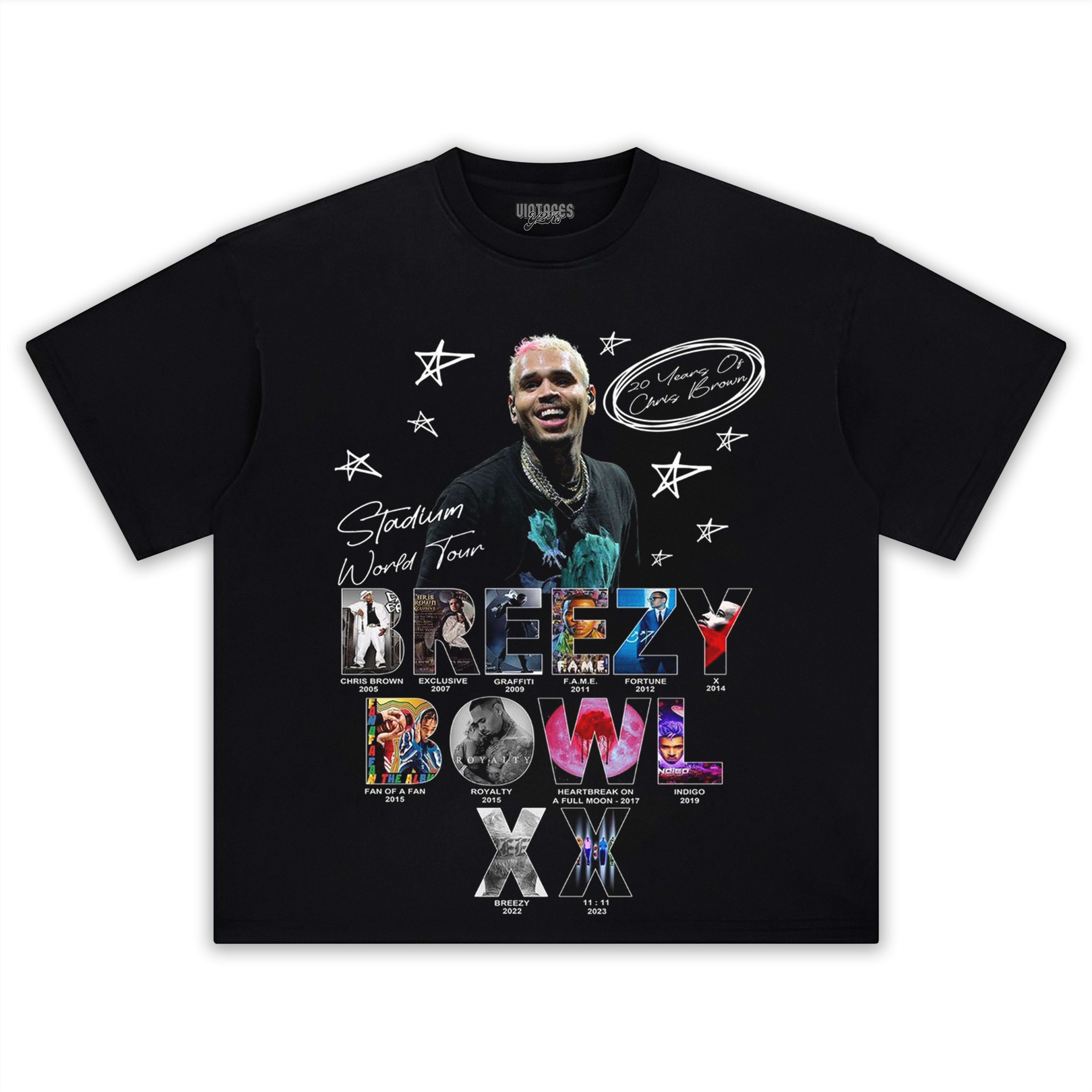 CHRIS BROWN & CONCERT NEW 8.0 TEE