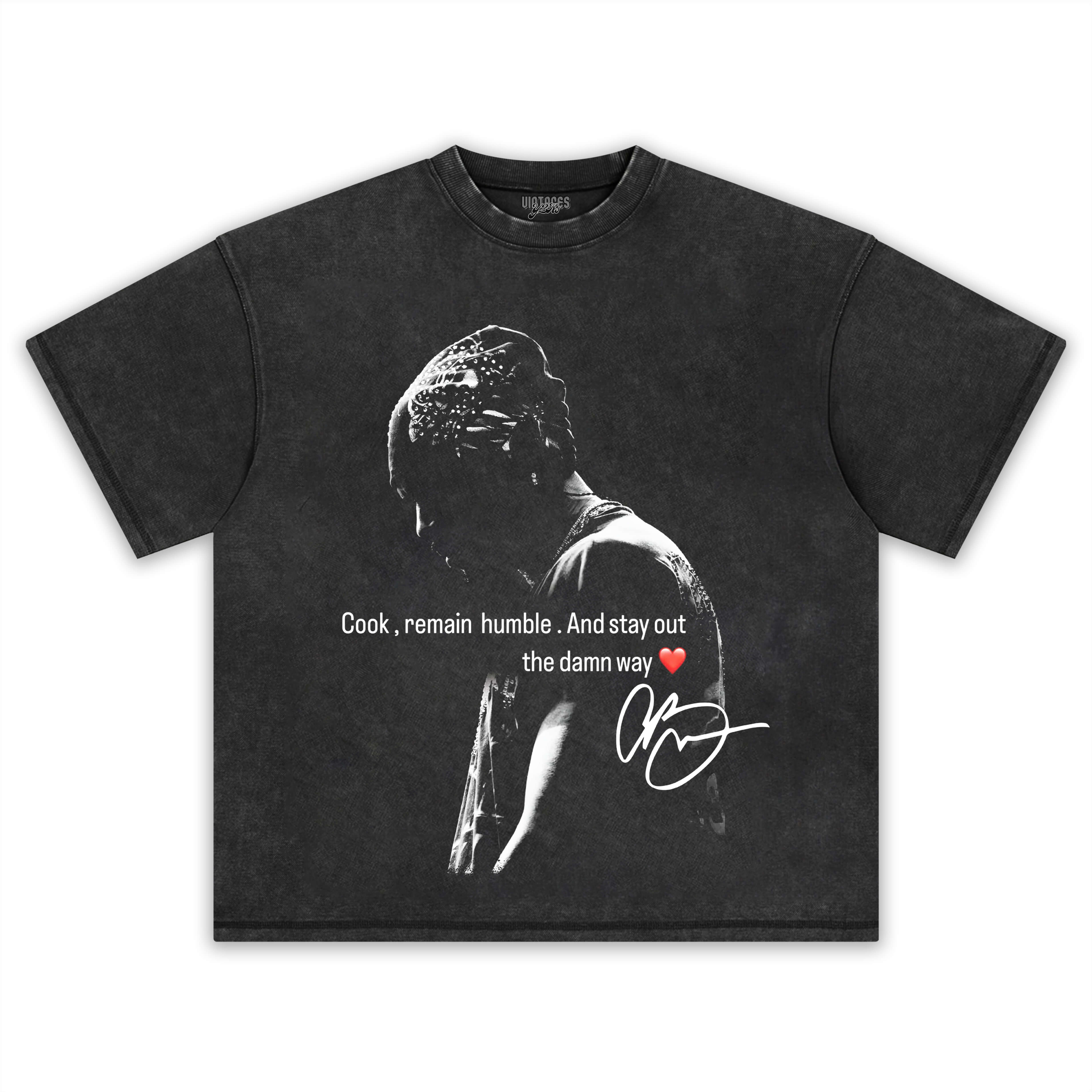 CHRIS BROWN COOK & REMAIN HUMBLE TEE