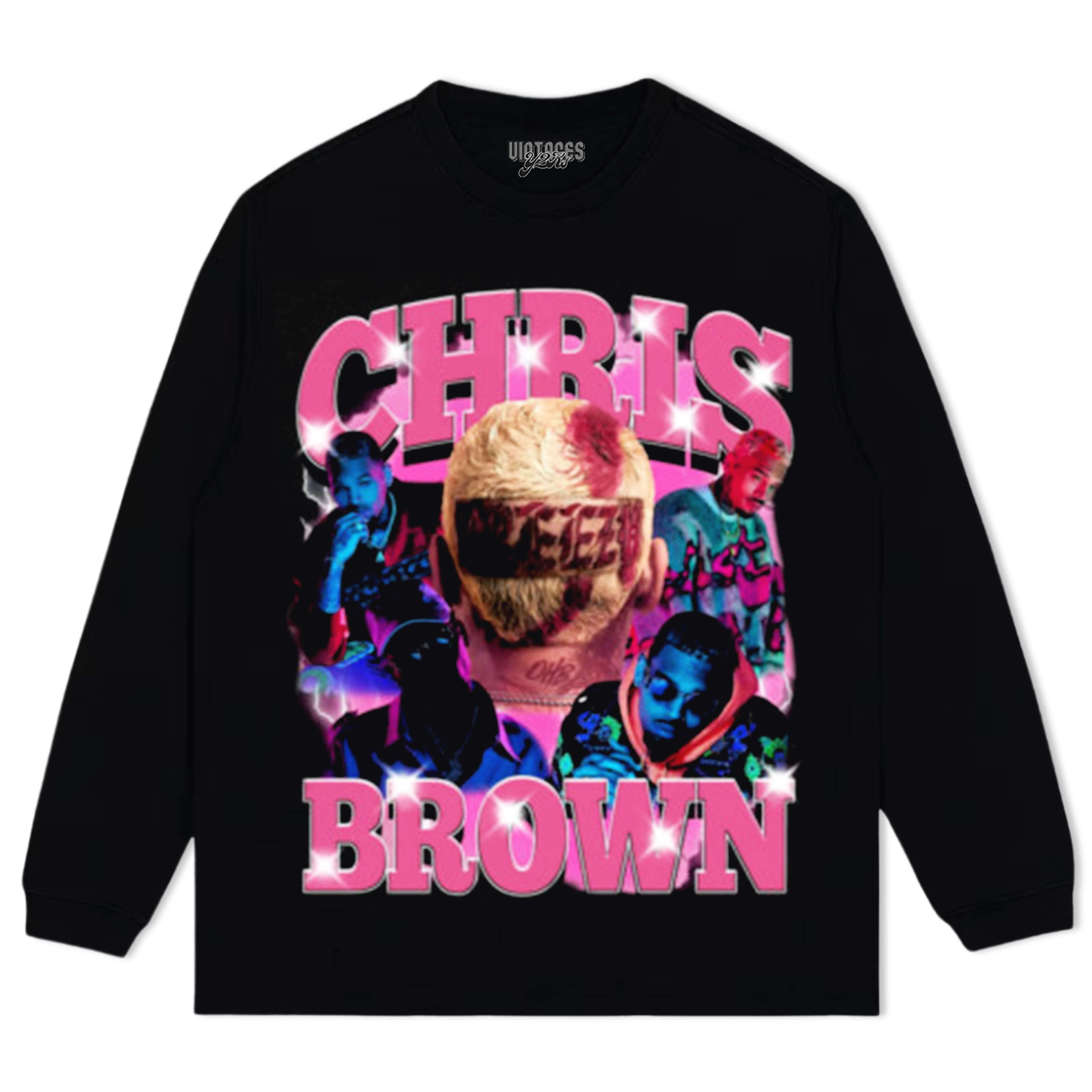 CHRIS BROWN RETRO NEON BREEZY TOUR TEE & LS & HOODIE
