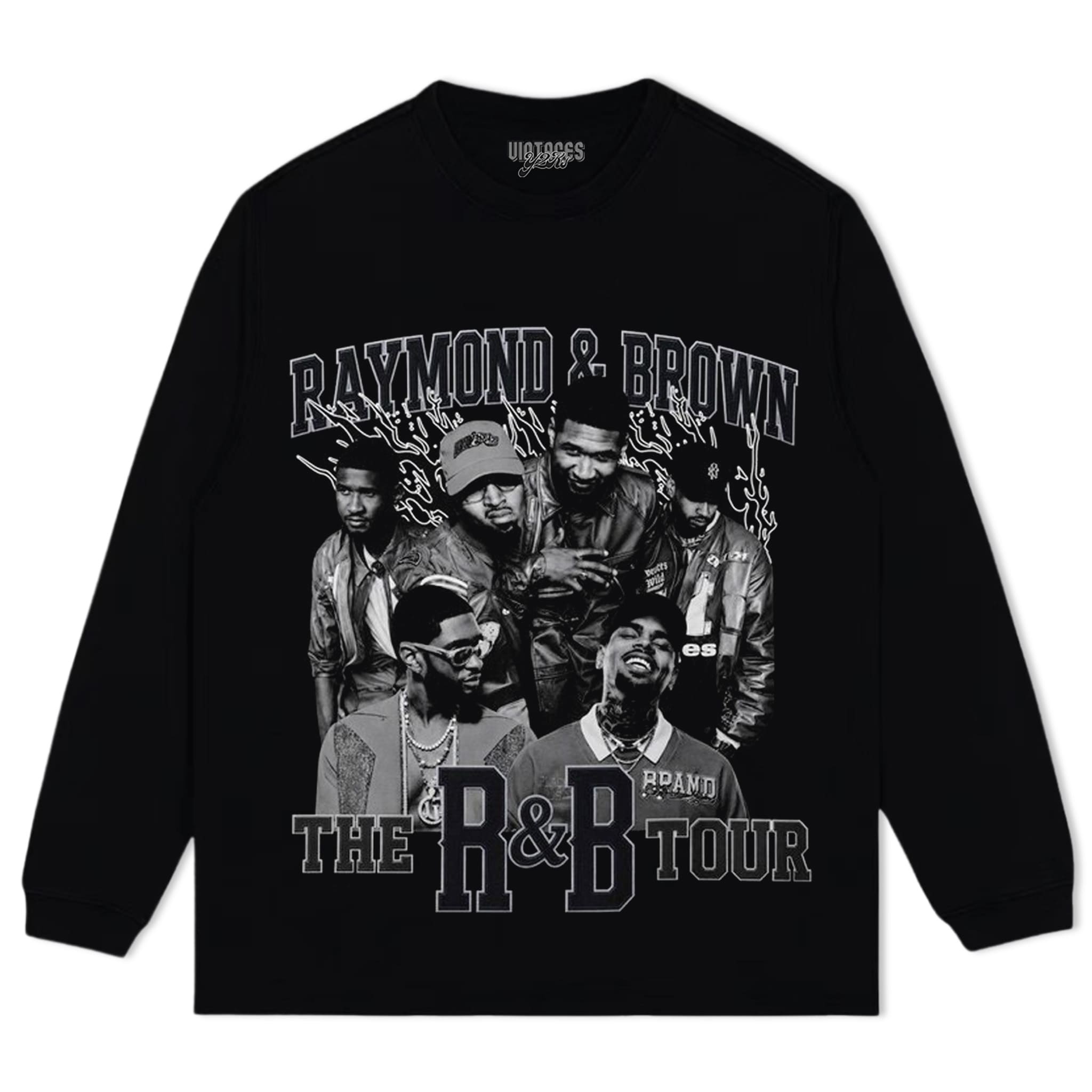 CHRIS BROWN & USHER V5 TANK TOP & TEE & LONG SLEEVE & LAYERED LS & HOODIE