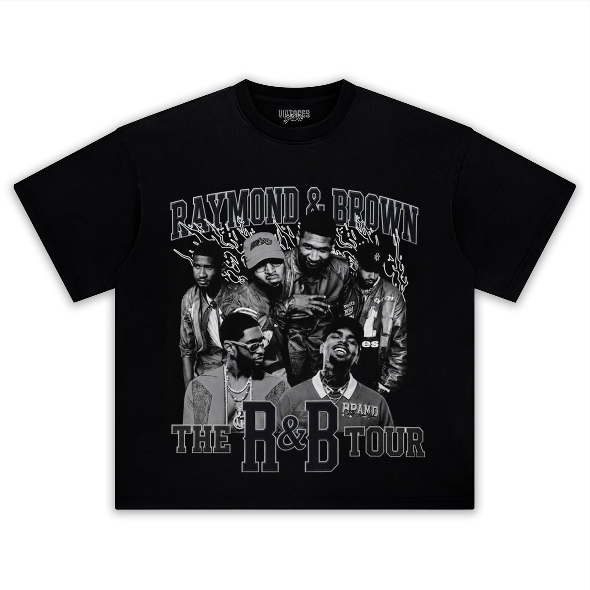CHRIS BROWN & USHER V5 TANK TOP & TEE & LONG SLEEVE & LAYERED LS & HOODIE