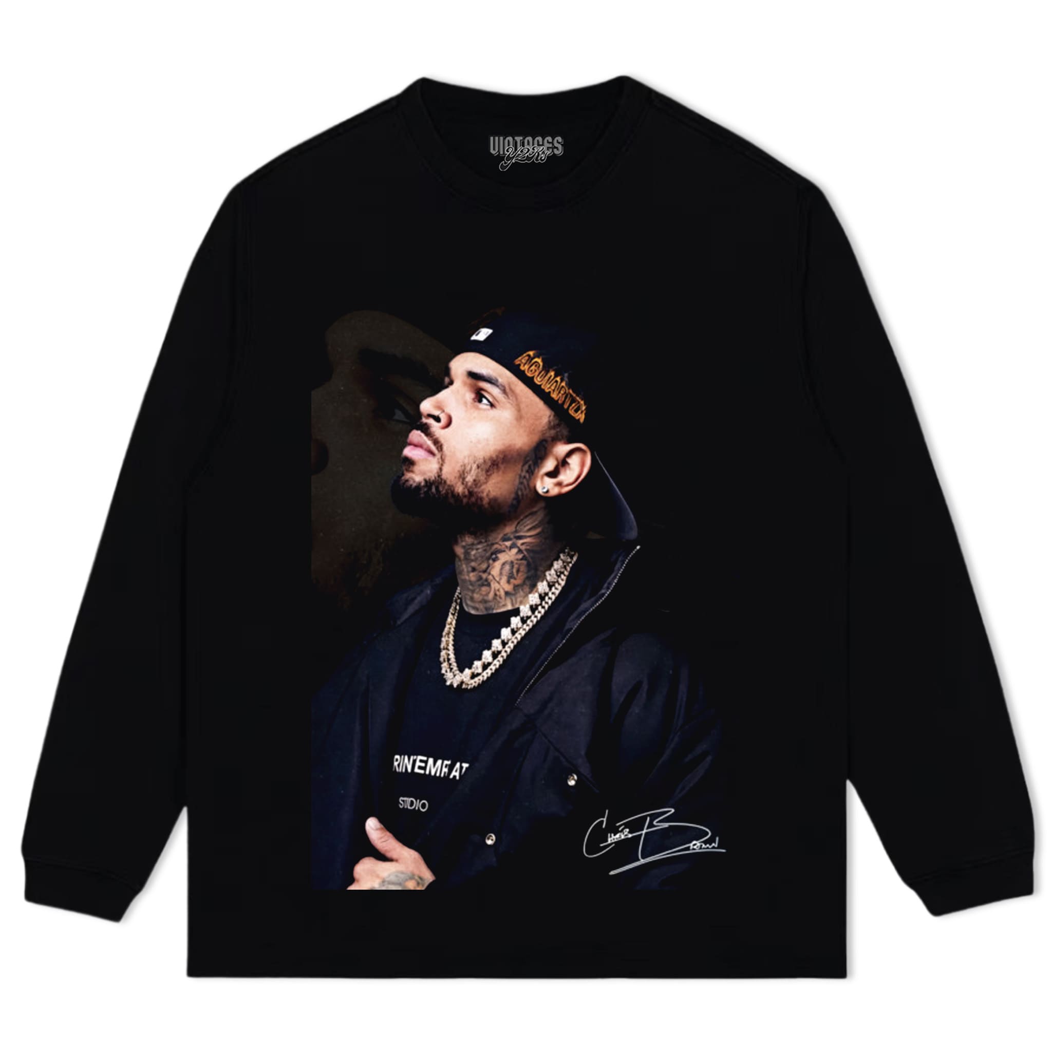 CHRIS BROWN VINTAGE ART TANK TOP & TEE & LONG SLEEVE & LAYERED LS & HOODIE