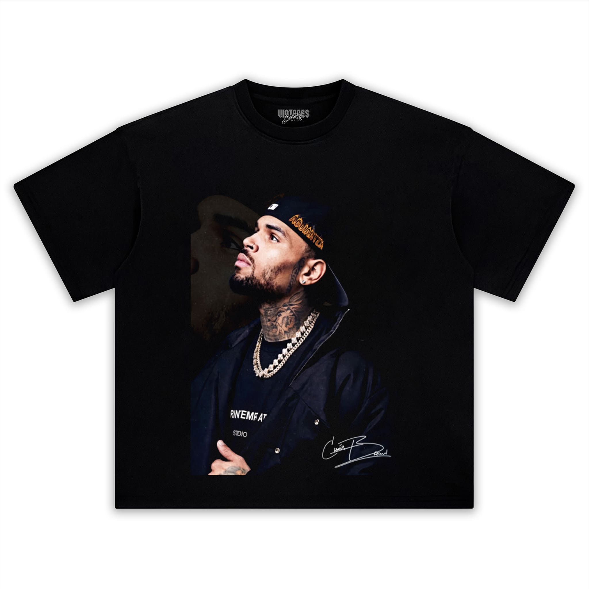 CHRIS BROWN VINTAGE ART TANK TOP & TEE & LONG SLEEVE & LAYERED LS & HOODIE