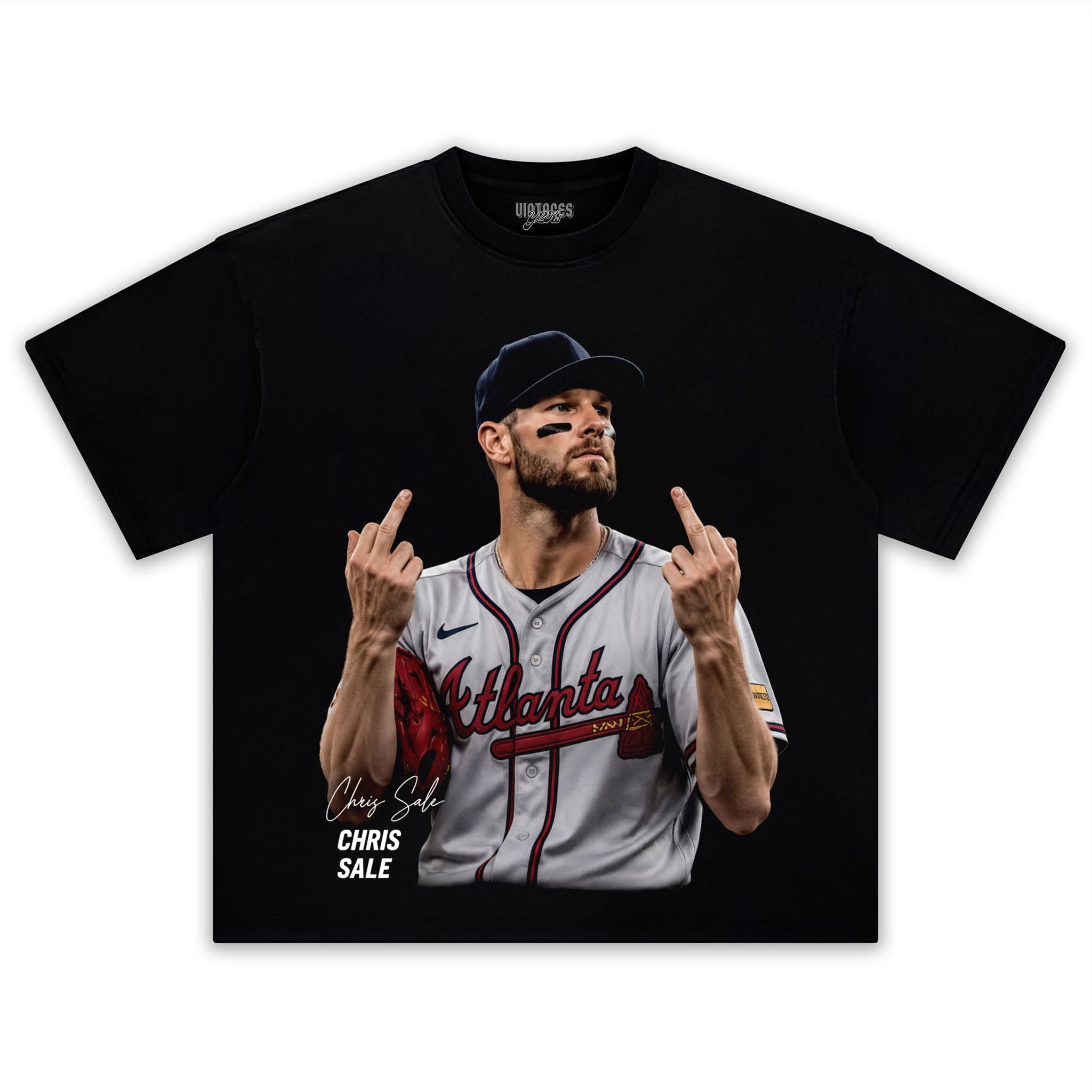 CHRIS SALE MIDDLE FINGER TANK TOP & TEE & LONG SLEEVE & LAYERED LS & HOODIE