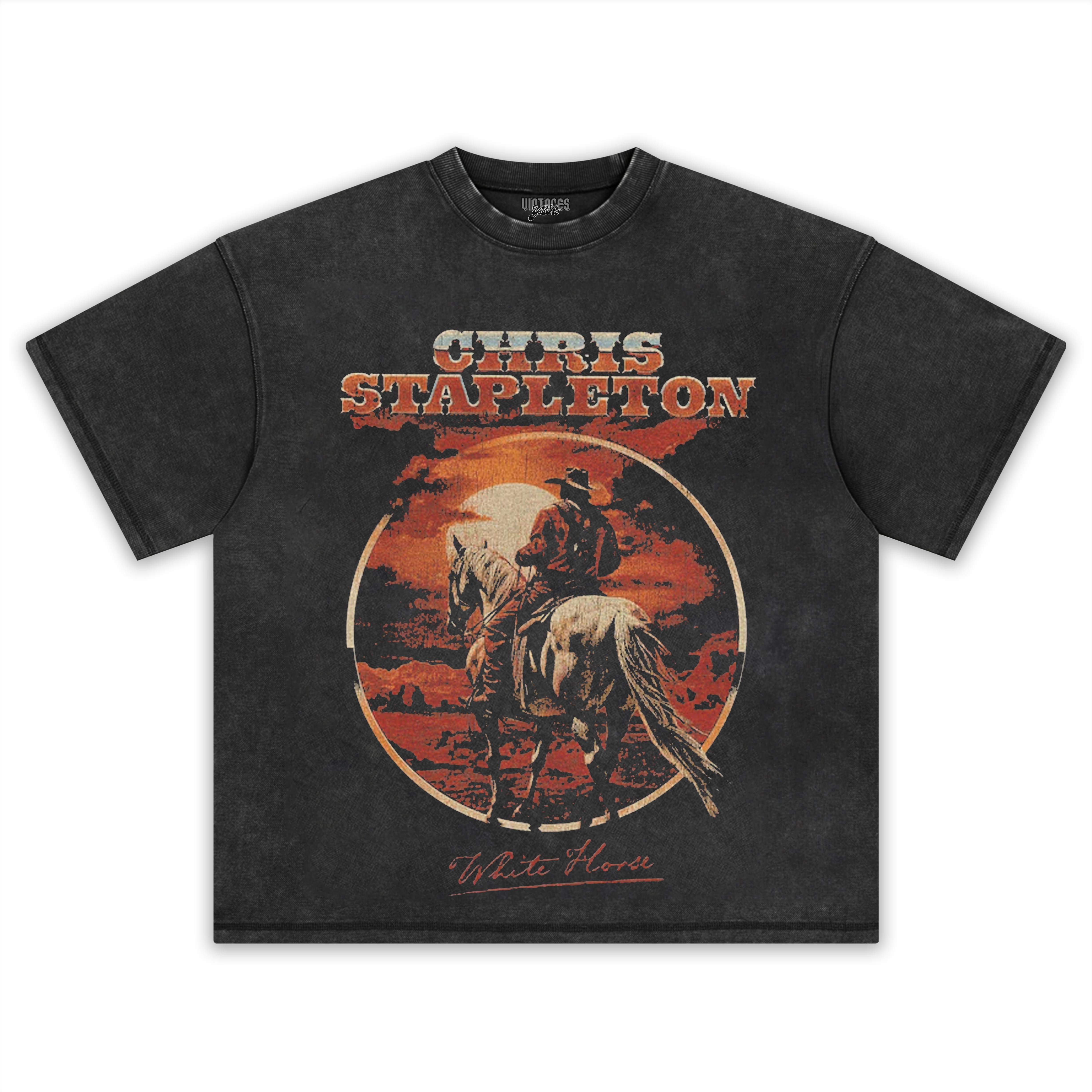 CHRIS STAPLETON WHITE HOUSE TEE & LS & HOODIE