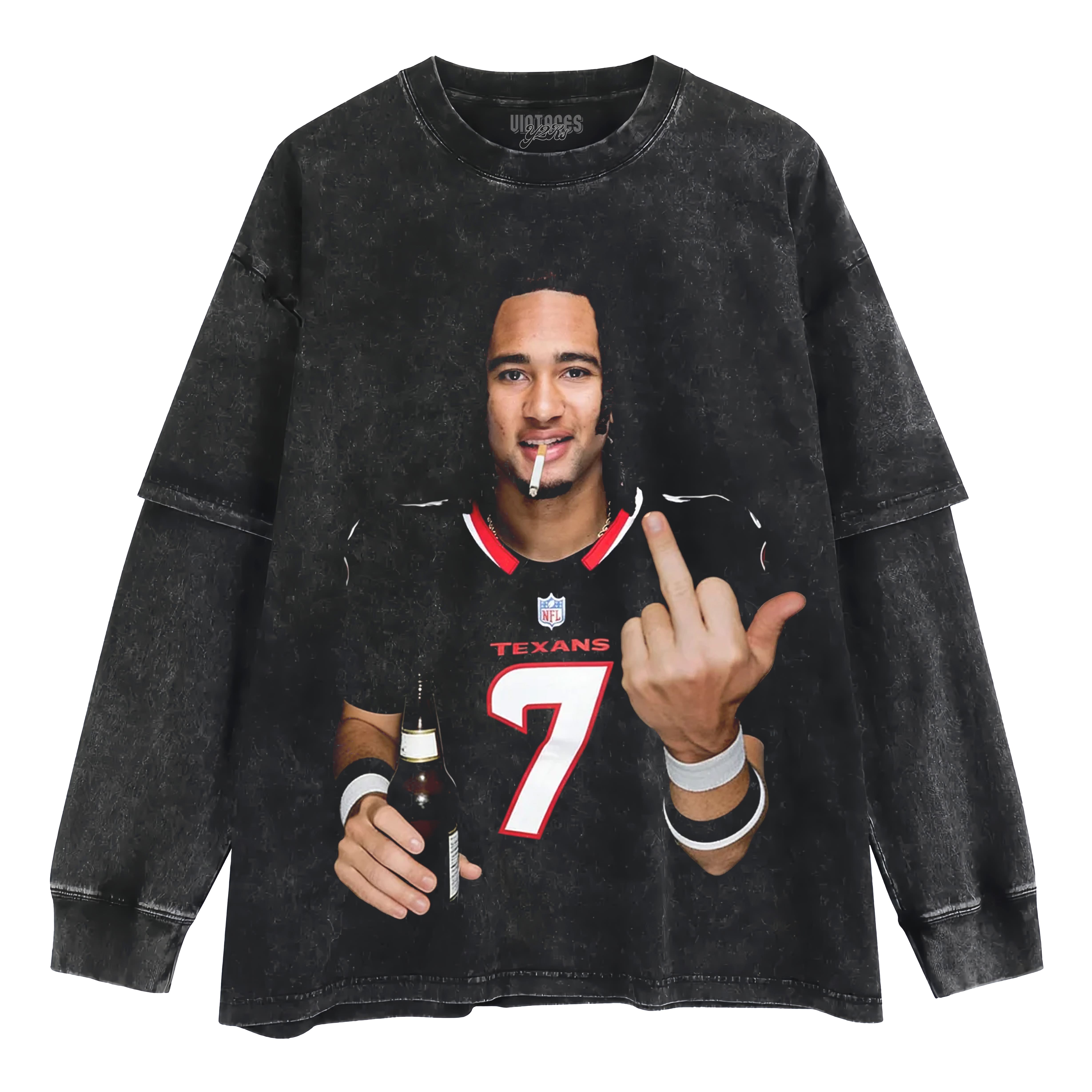 CJ STROUD 2026 LAYERED LONG SLEEVE