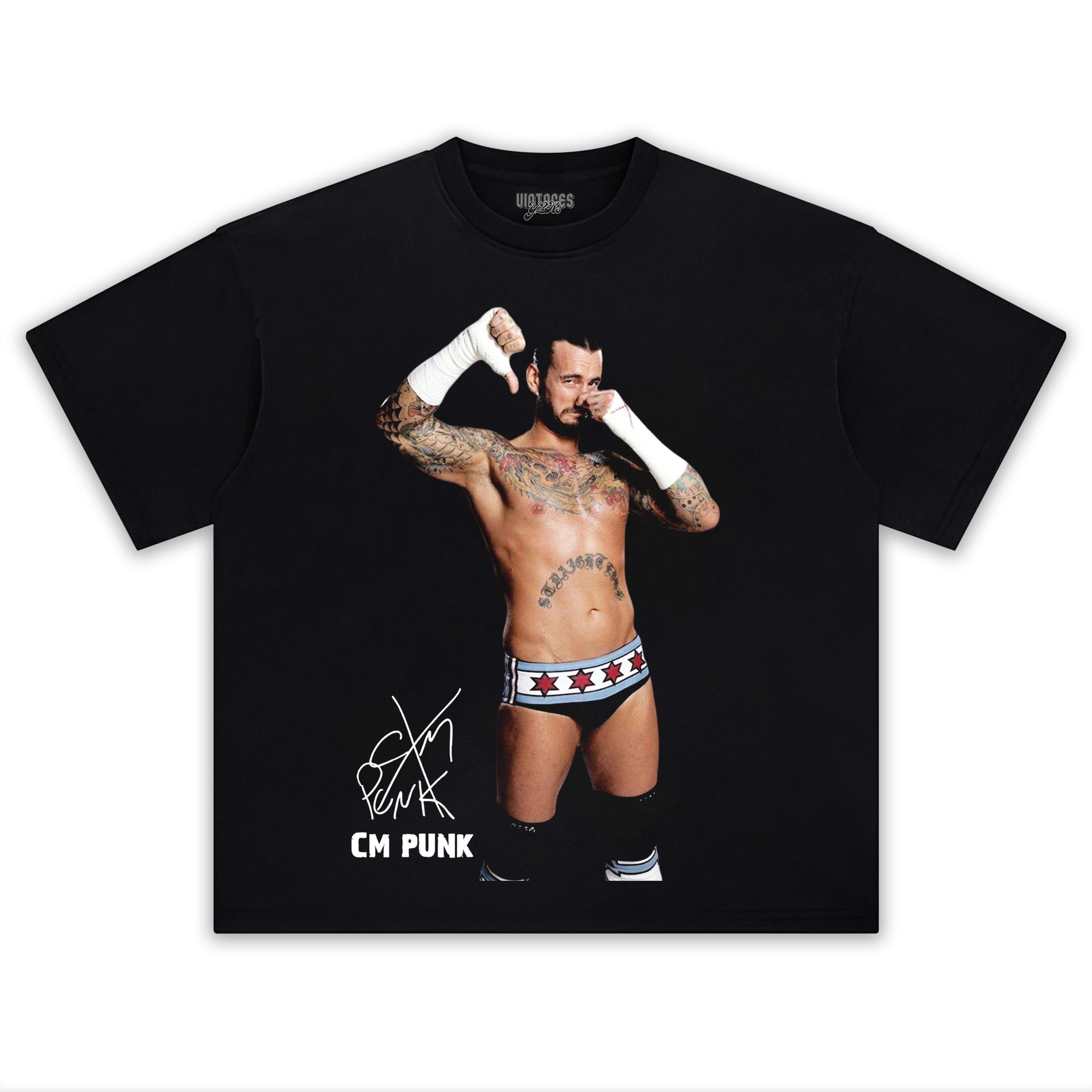 CM PUNK V1 TOP TEE