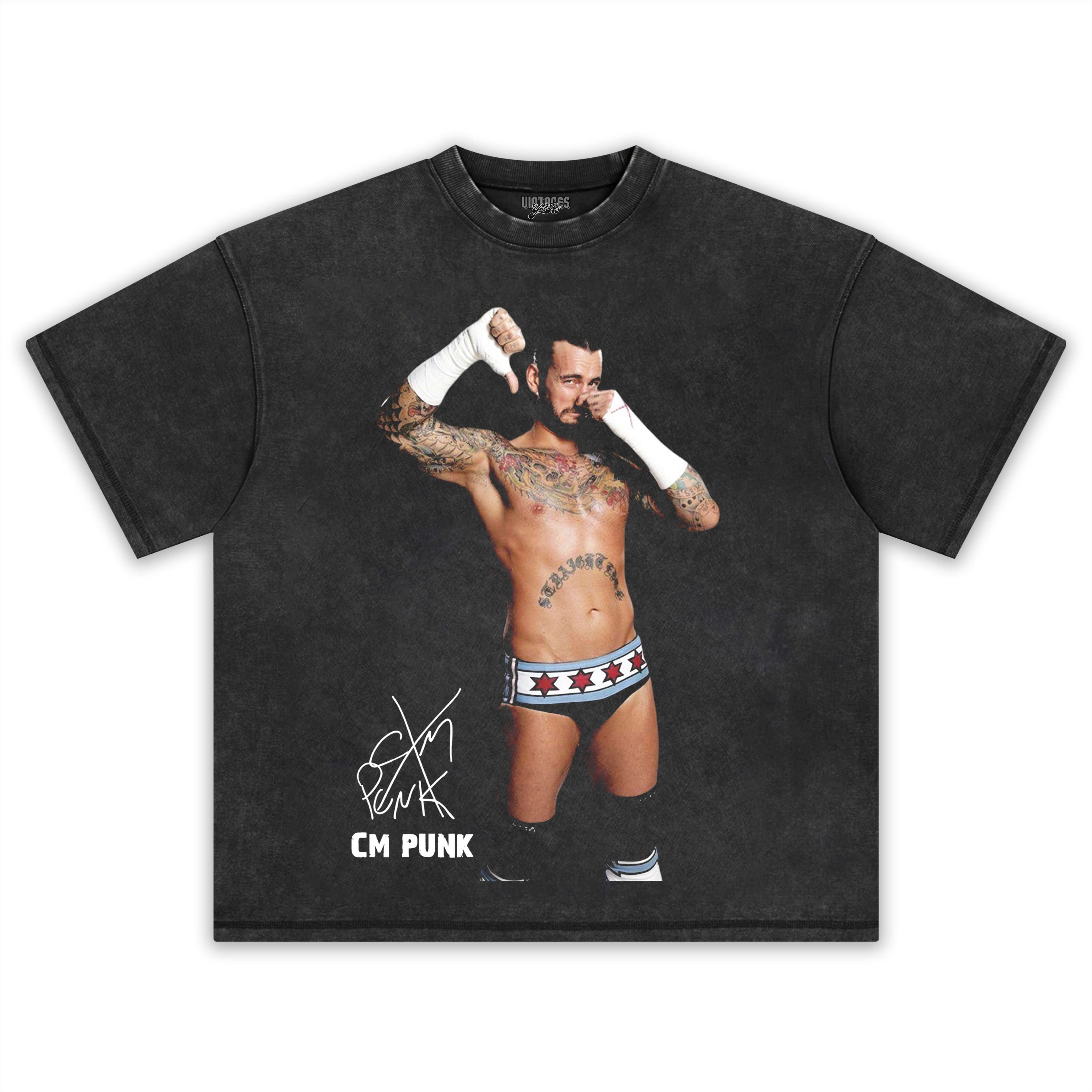 CM PUNK V1 TOP TEE