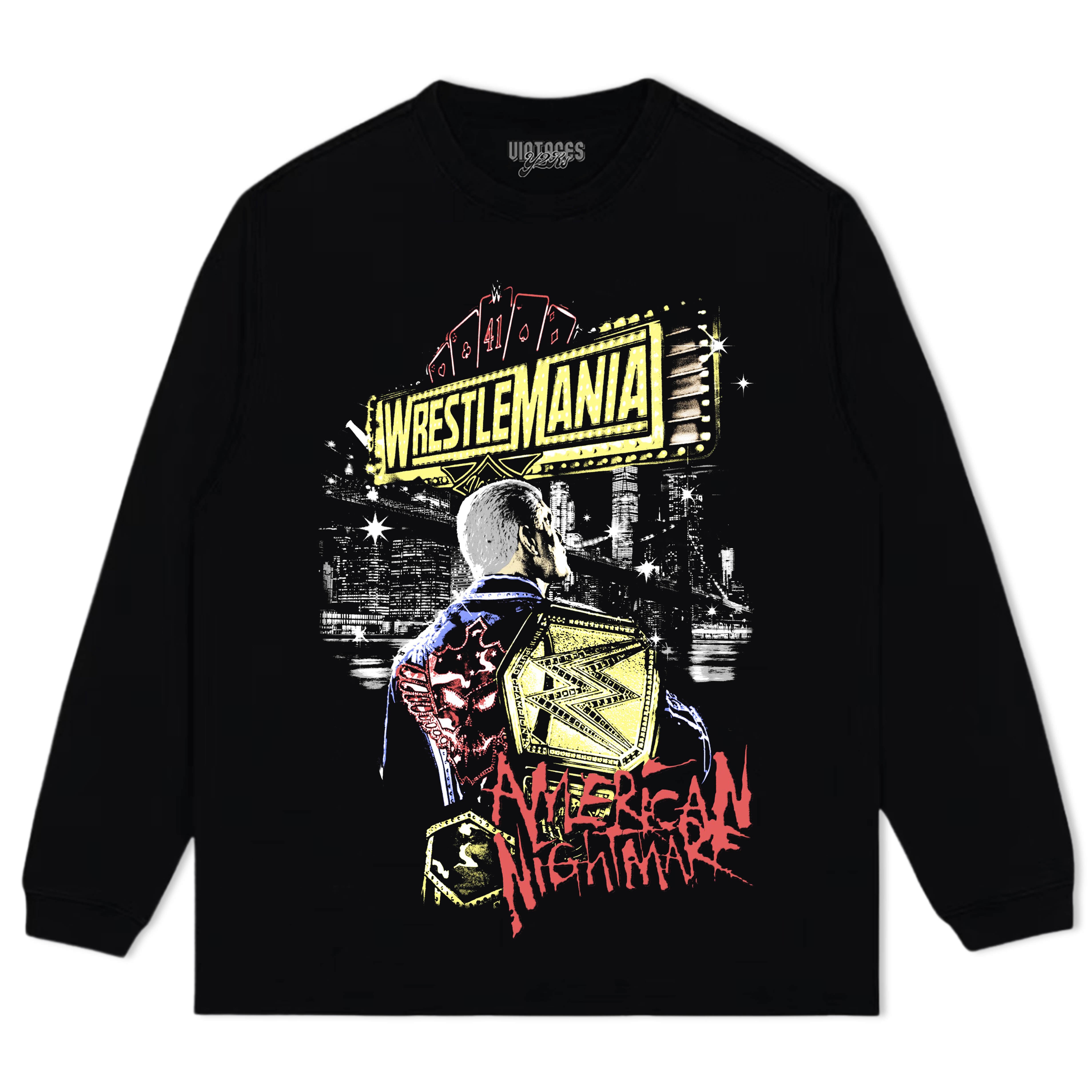 CODY RHODES VINTAGE V2 TEE & LS & HOODIE