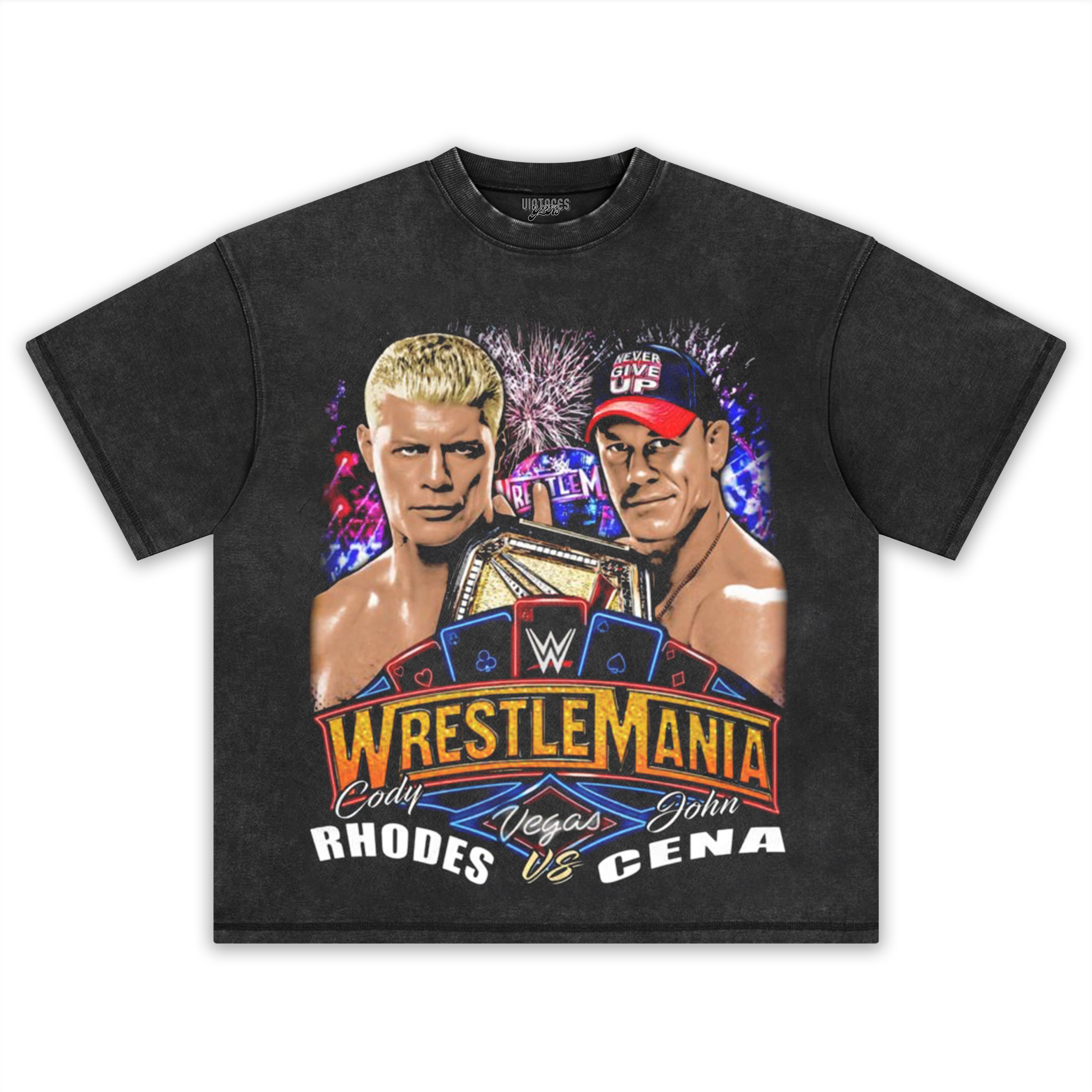 CODY RHODES VS JOHN CENA WRESTLEMANIA 41 TEE & LS & HOODIE