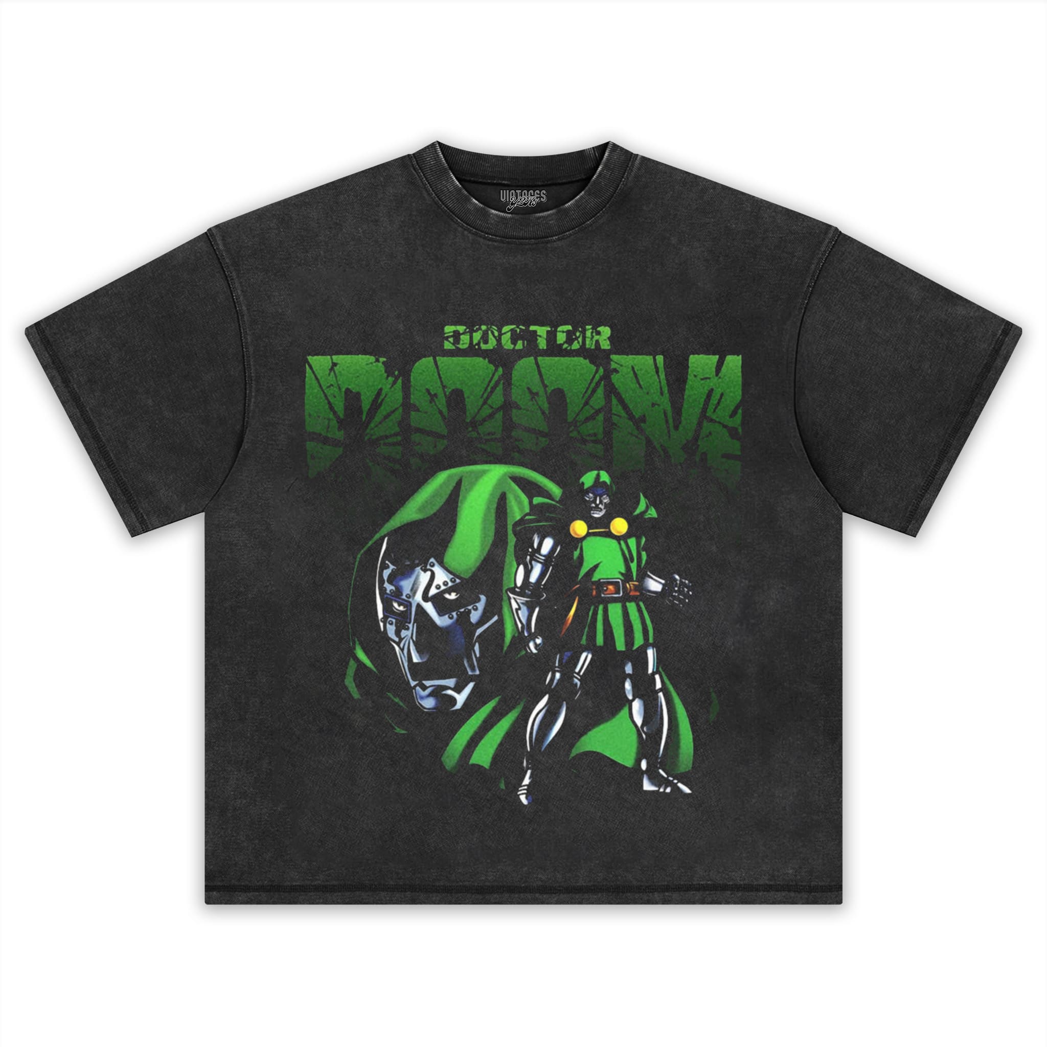 COMIC DR DOOM ARMORED TANK TOP & TEE & LONG SLEEVE & LAYERED LS & HOODIE