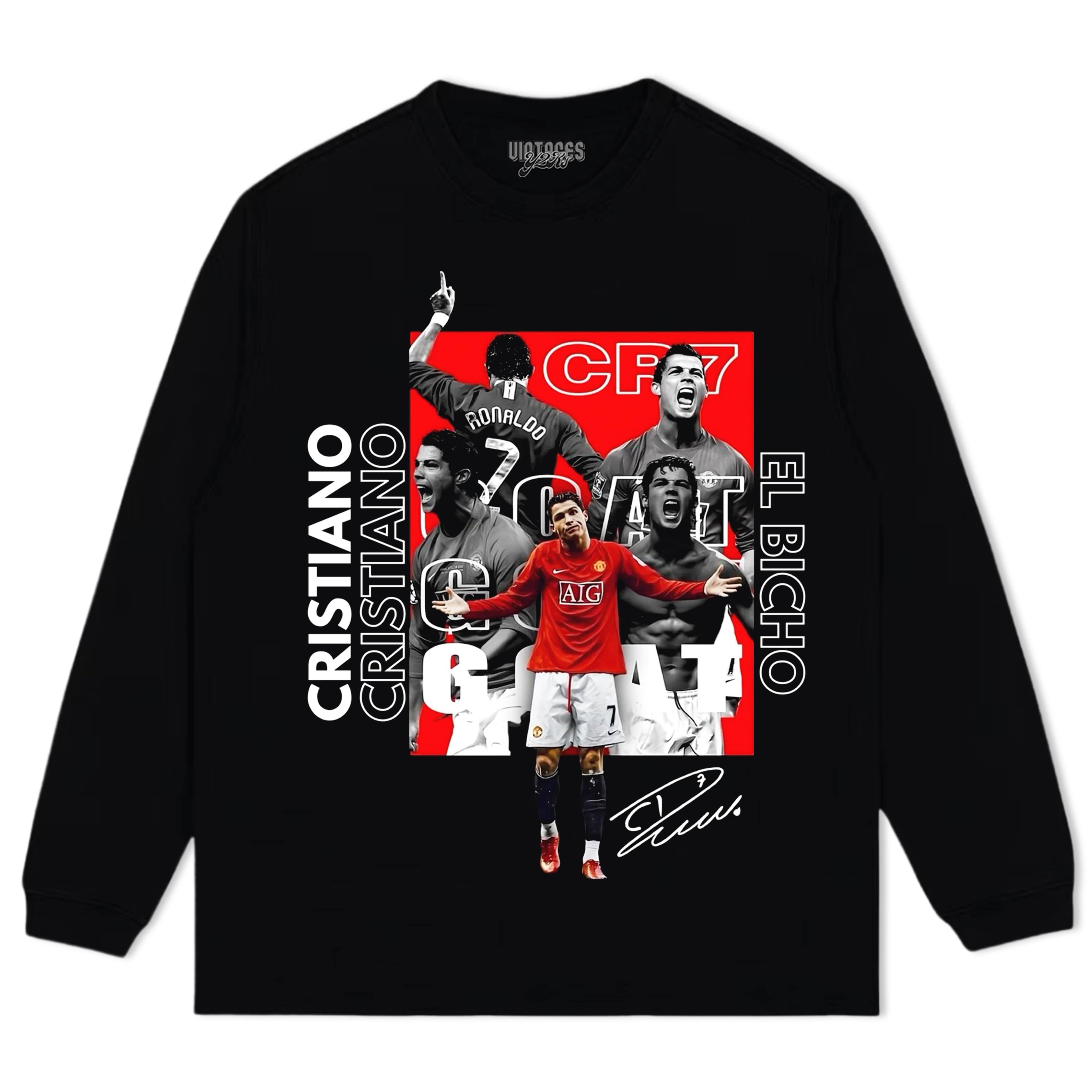 CRISTIANO RONALDO 2008 TEE & LS & HOODIE