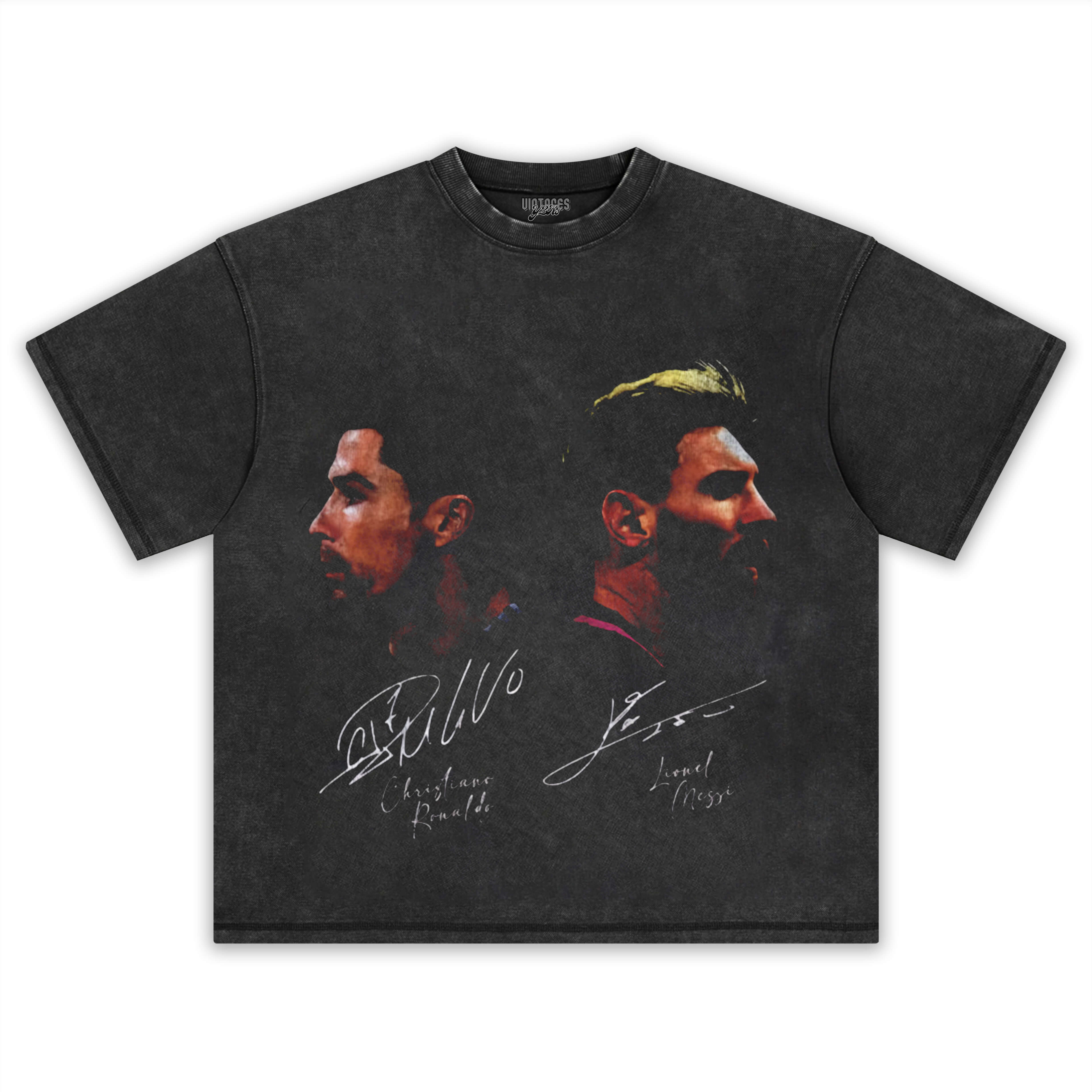CRISTIANO RONALDO & LIONEL MESSI SIGNATURE TEE & LS & HOODIE