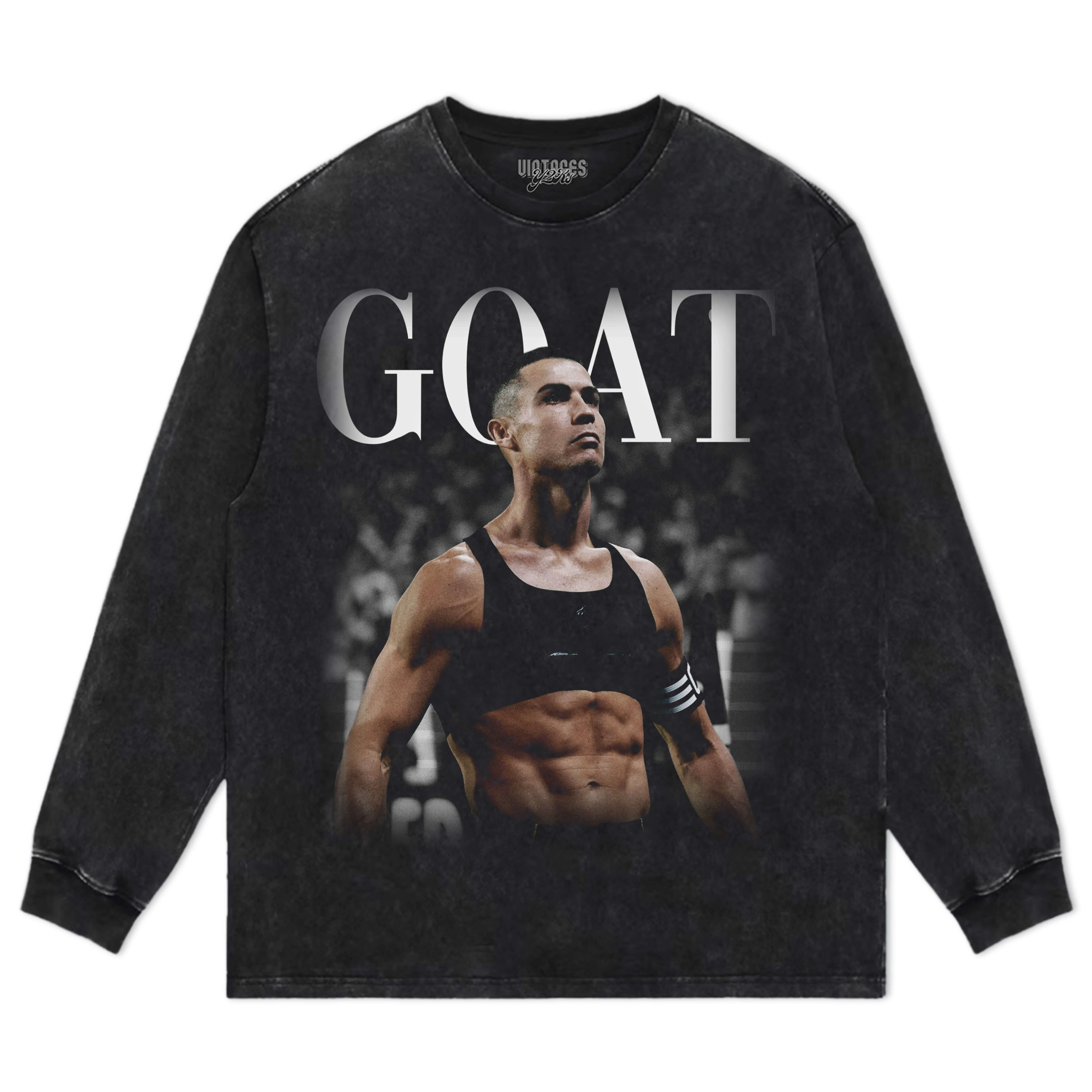 CRISTIANO RONALDO DOS SANTOS AVEIRO & THE G.O.A.T V2 TEE & LS & HOODIE