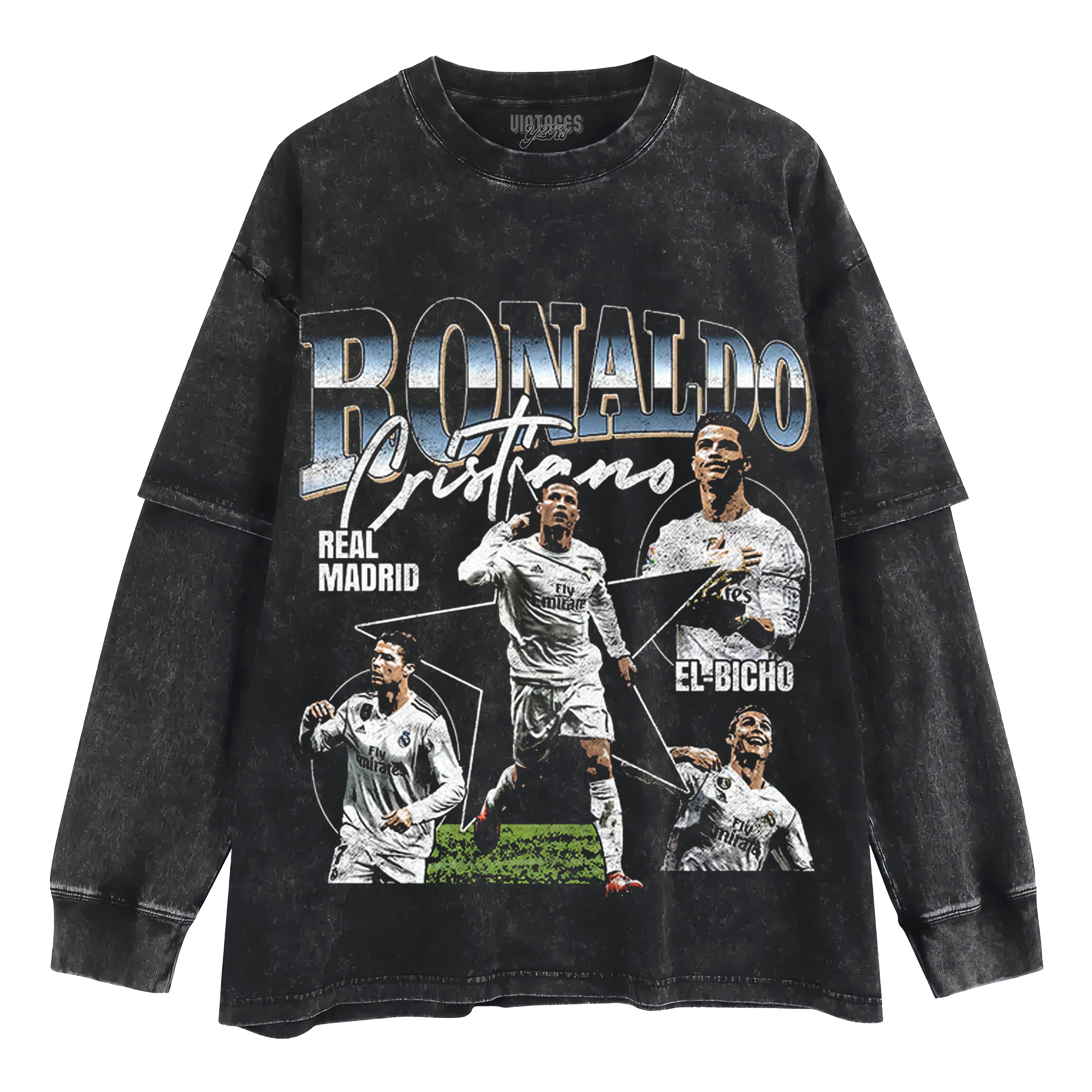 CRISTIANO RONALDO MADRID TANK TOP & TEE & LONG SLEEVE & LAYERED LS & HOODIE