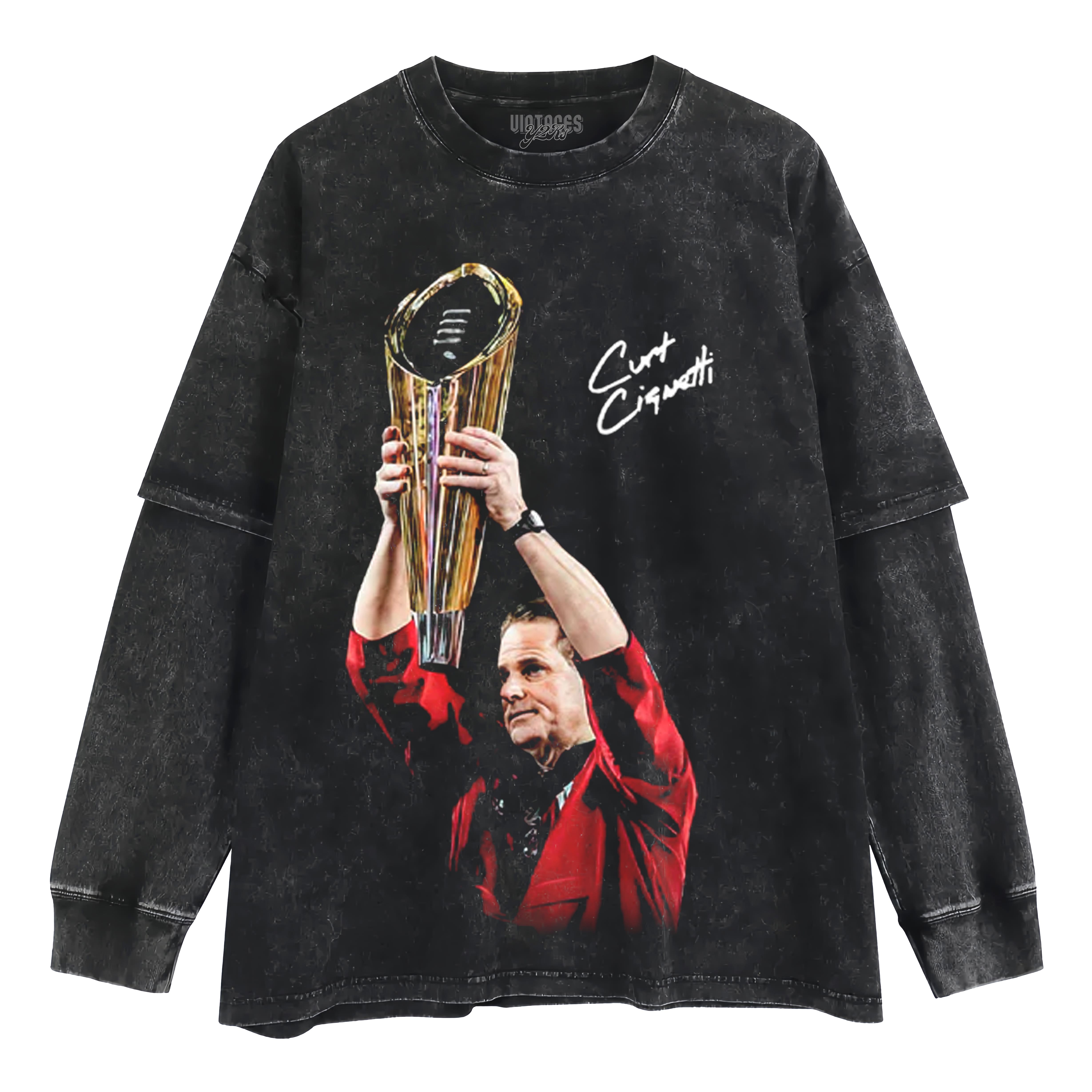 CURT CIGNETTI - GOOGLE ME LAYERED LONG SLEEVE