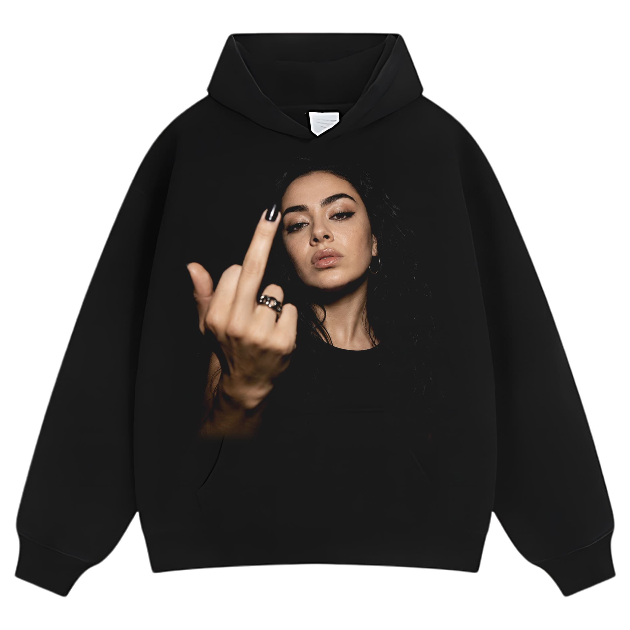 Charli XCX MIDDLE FINGER V2 TANK TOP & TEE & LONG SLEEVE & LAYERED LS & HOODIE