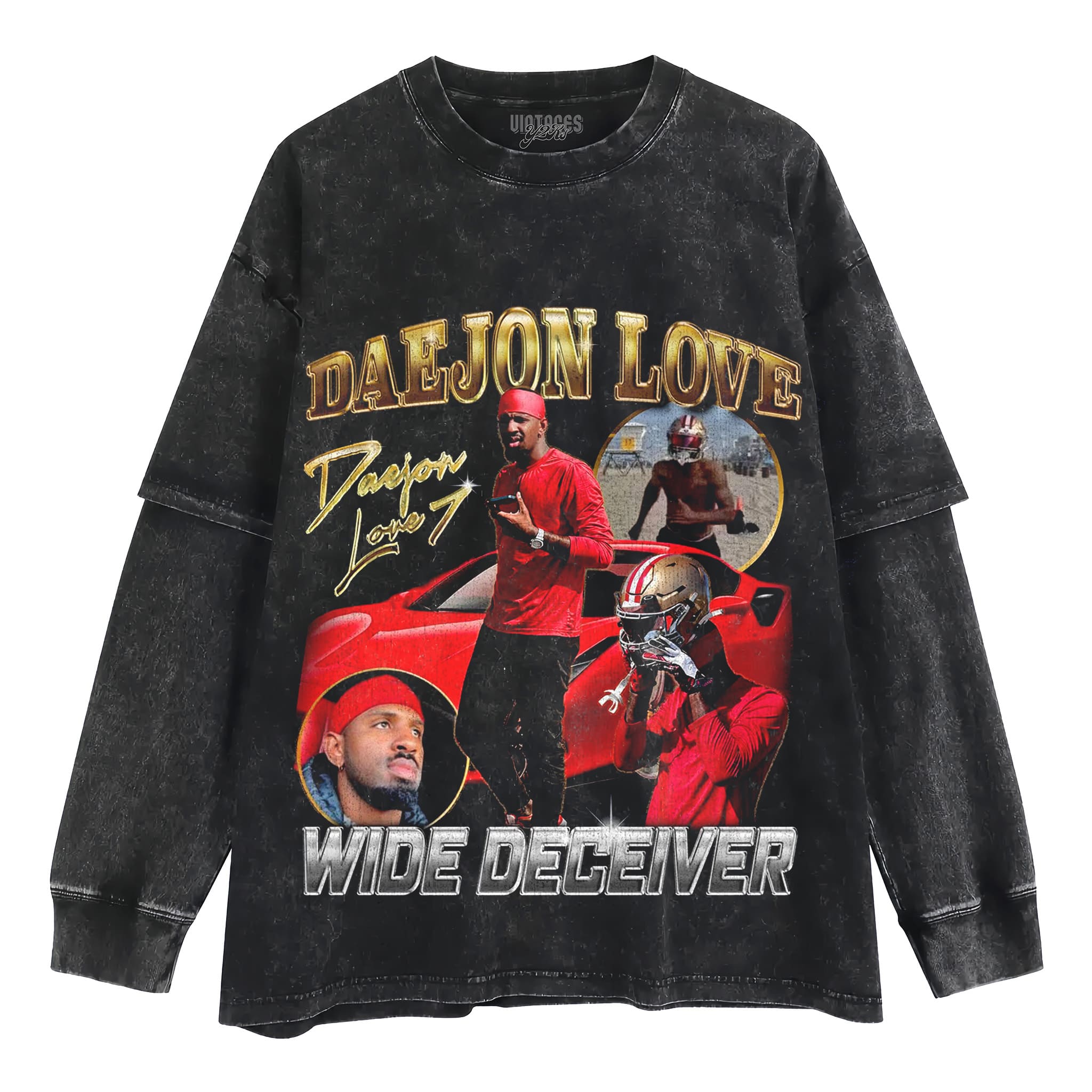DAEJON LOVE, WIDE DECEIVER TANK TOP & TEE & LONG SLEEVE & LAYERED LS & HOODIE