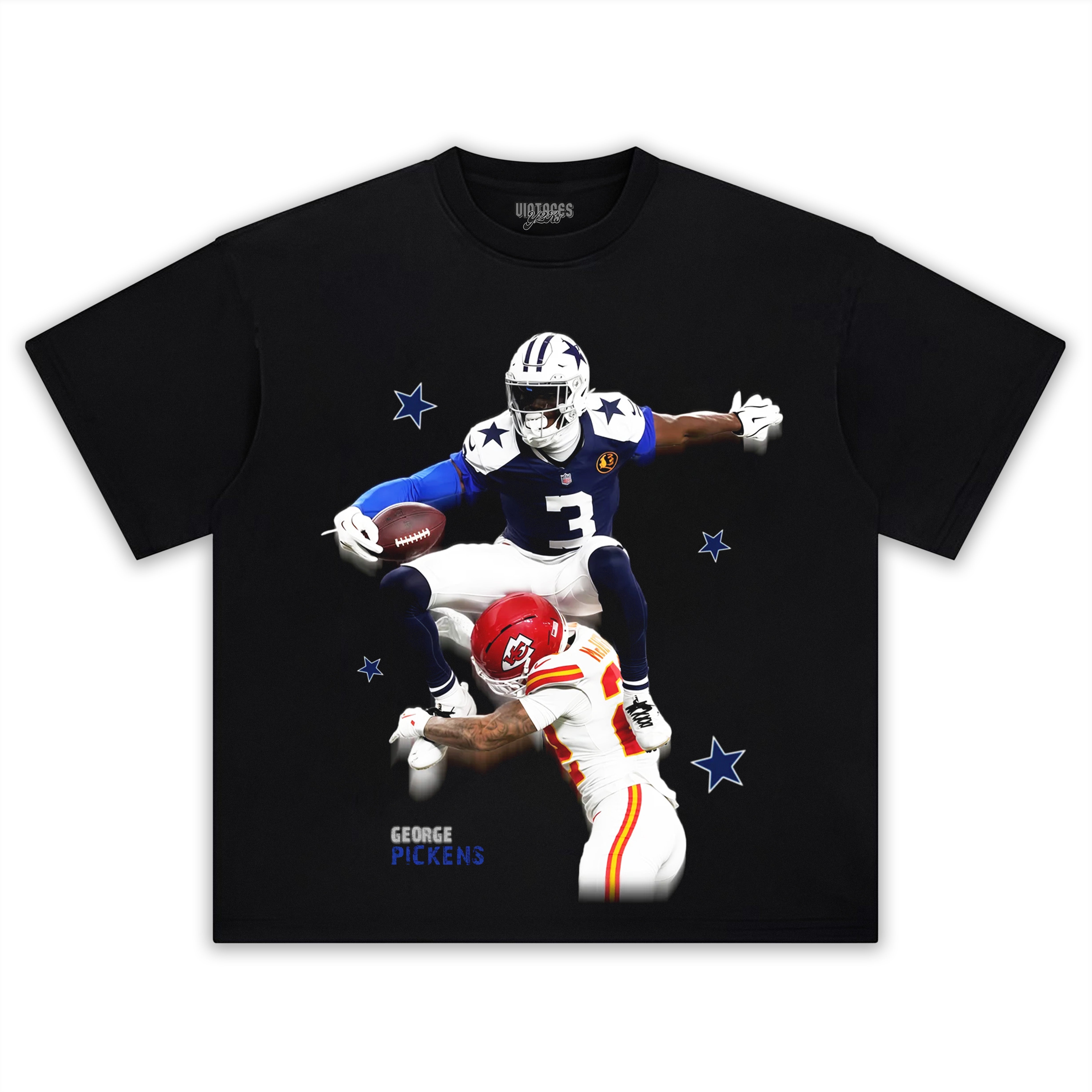 DALLAS COWBOYS & GEORGE PICKENS TEE & LS & HOODIE