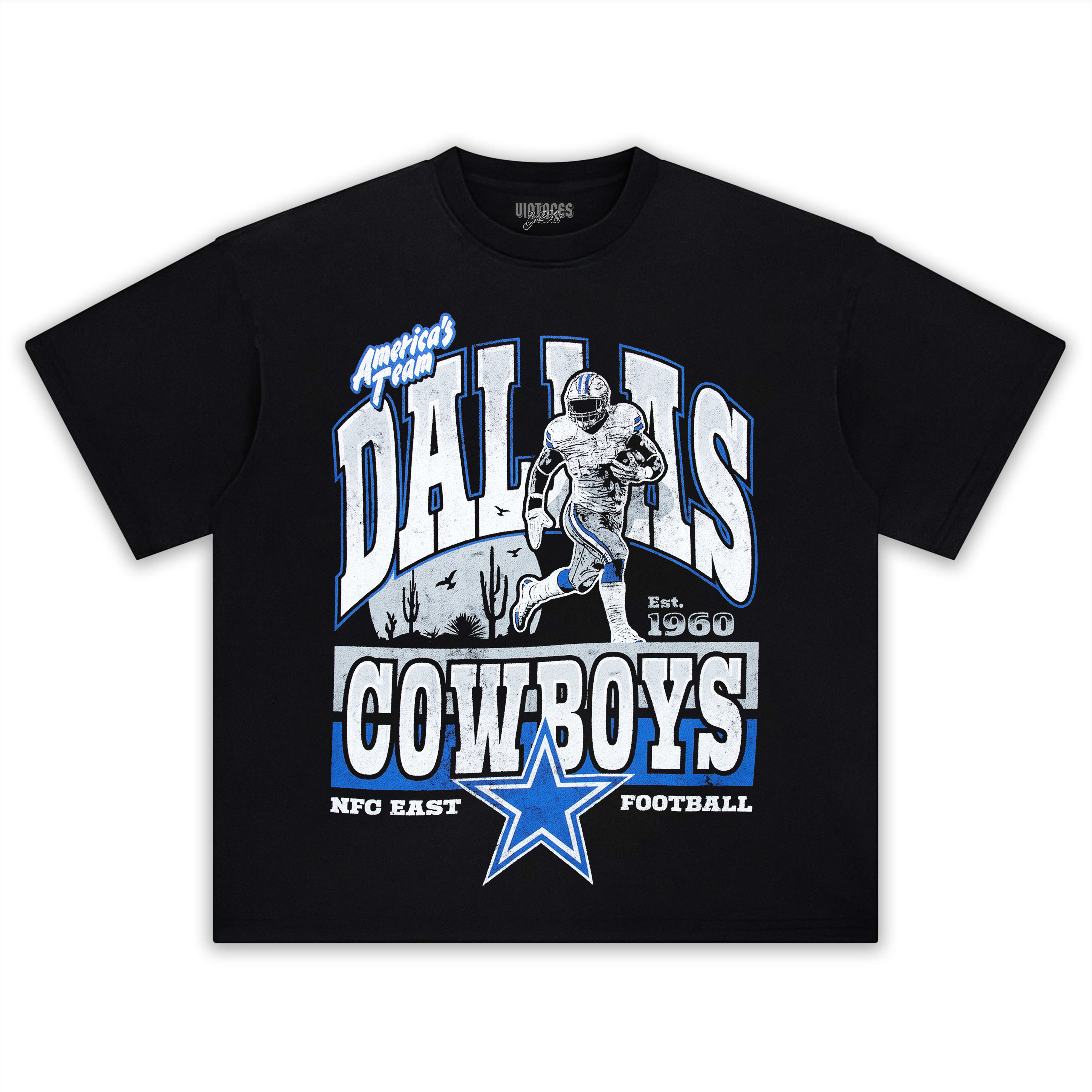 DALLAS COWBOYS VINTAGE TEE & LS & HOODIE
