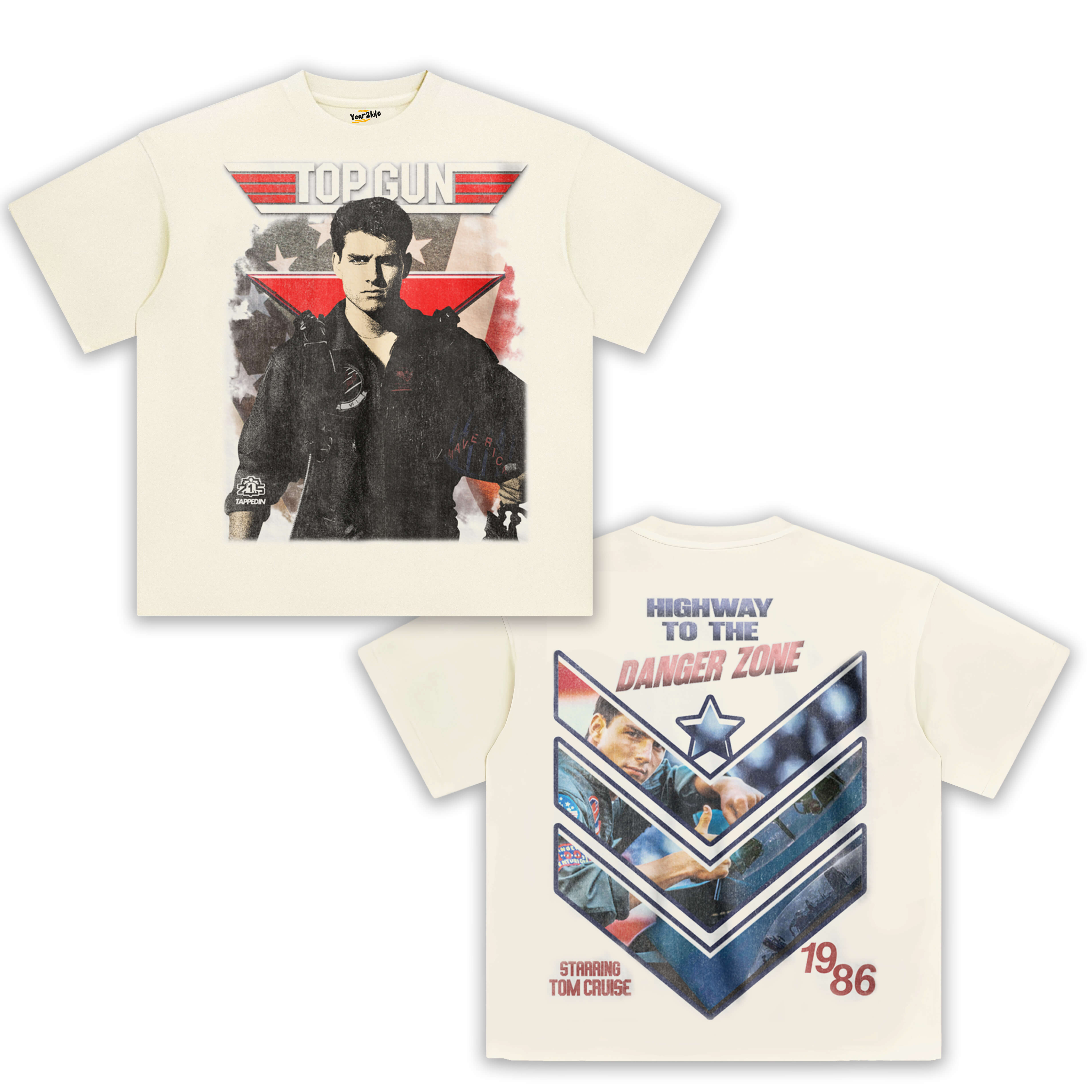 DANGER ZONE TOP GUN TEE