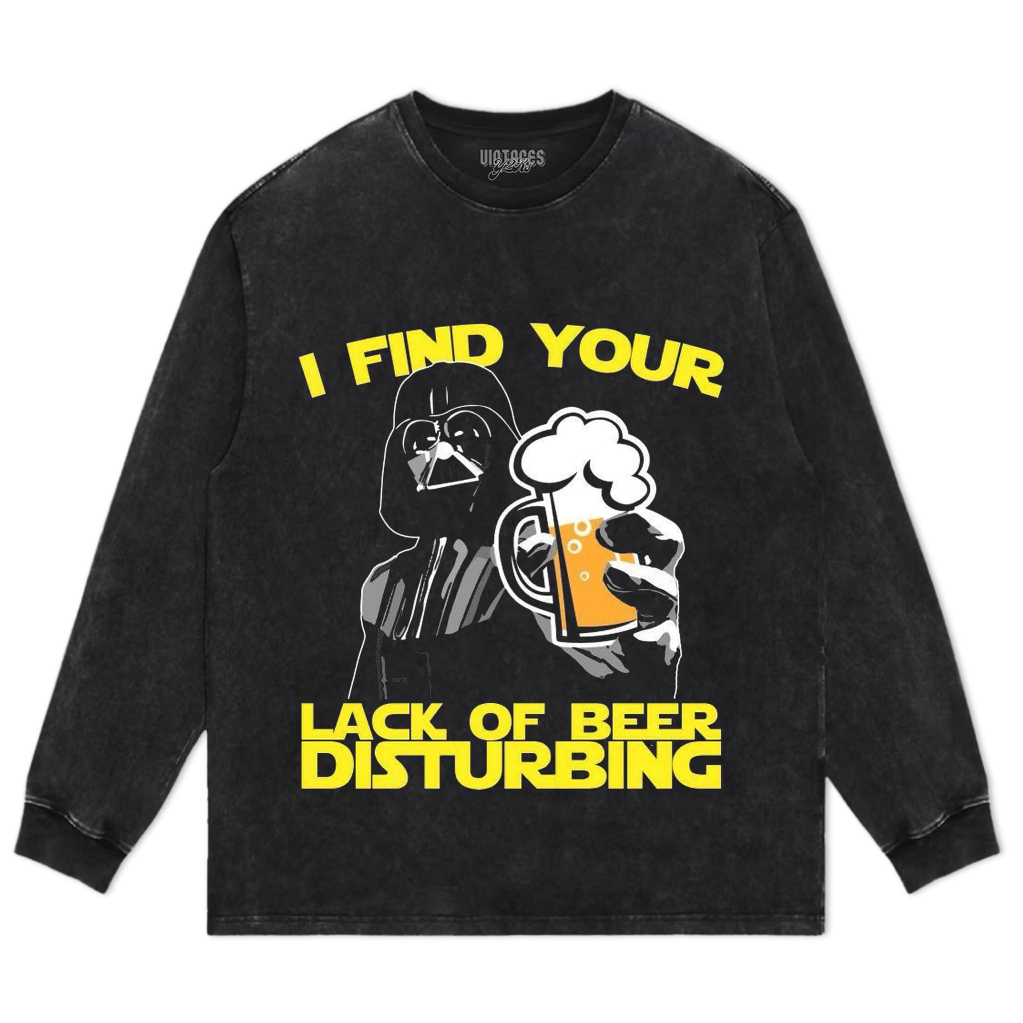 DARTH VADER FUNNY BEER TANK TOP & TEE & LONG SLEEVE & LAYERED LS & HOODIE