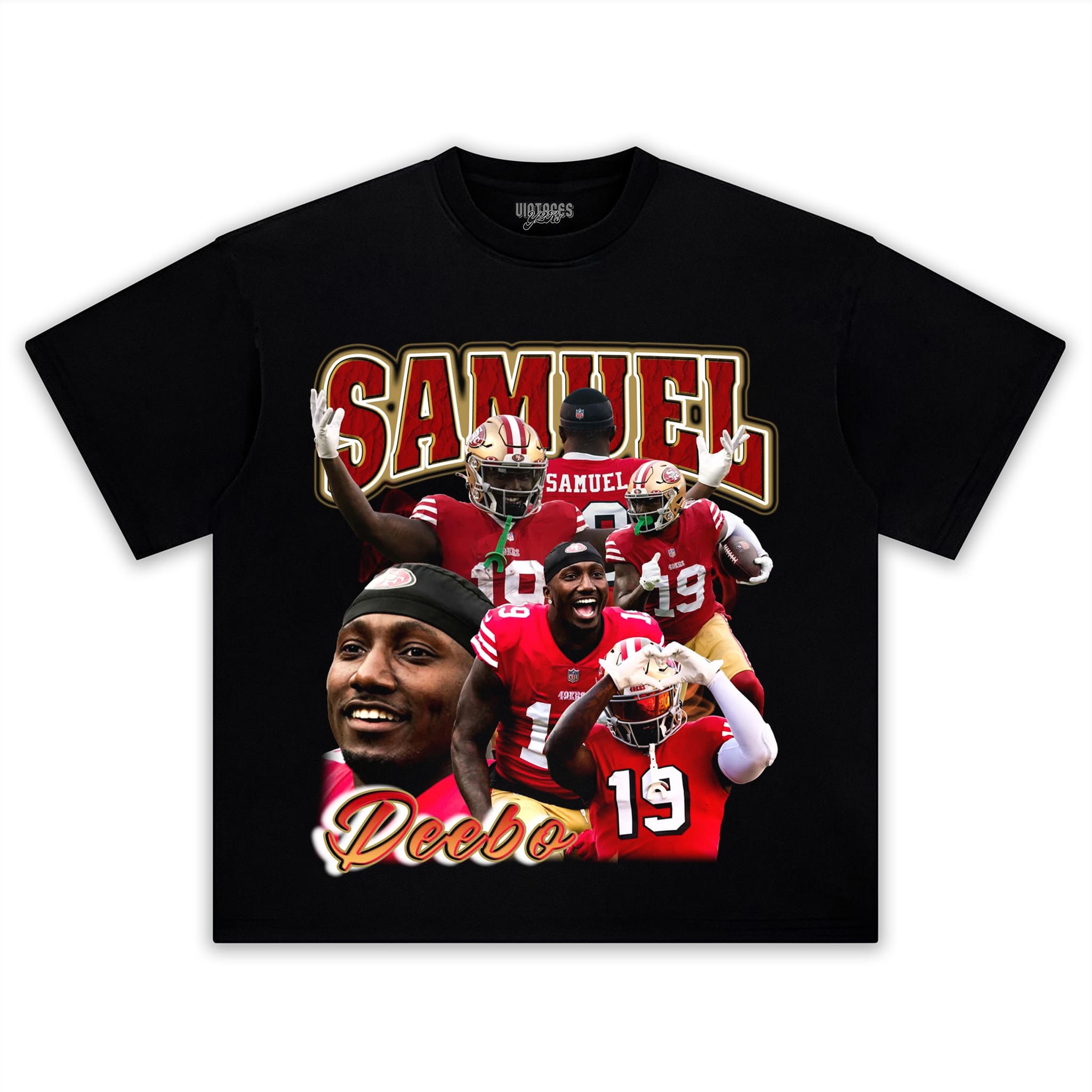 DEEBO SAMUEL VINTAGE 49ERS TANK TOP & TEE & LONG SLEEVE & LAYERED LS & HOODIE