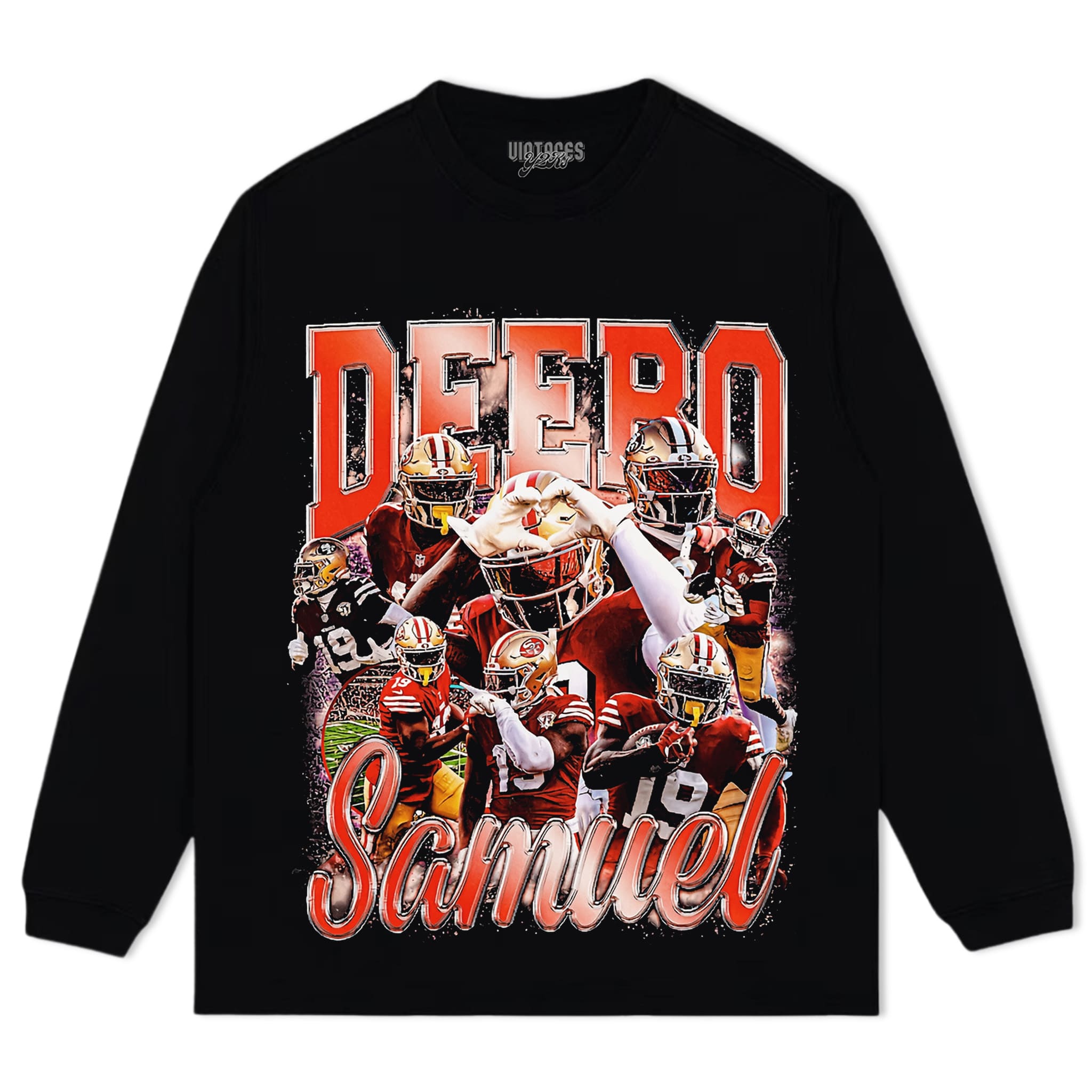 DEEBO SAMUEL VINTAGE 49ERS V2 TANK TOP & TEE & LONG SLEEVE & LAYERED LS & HOODIE